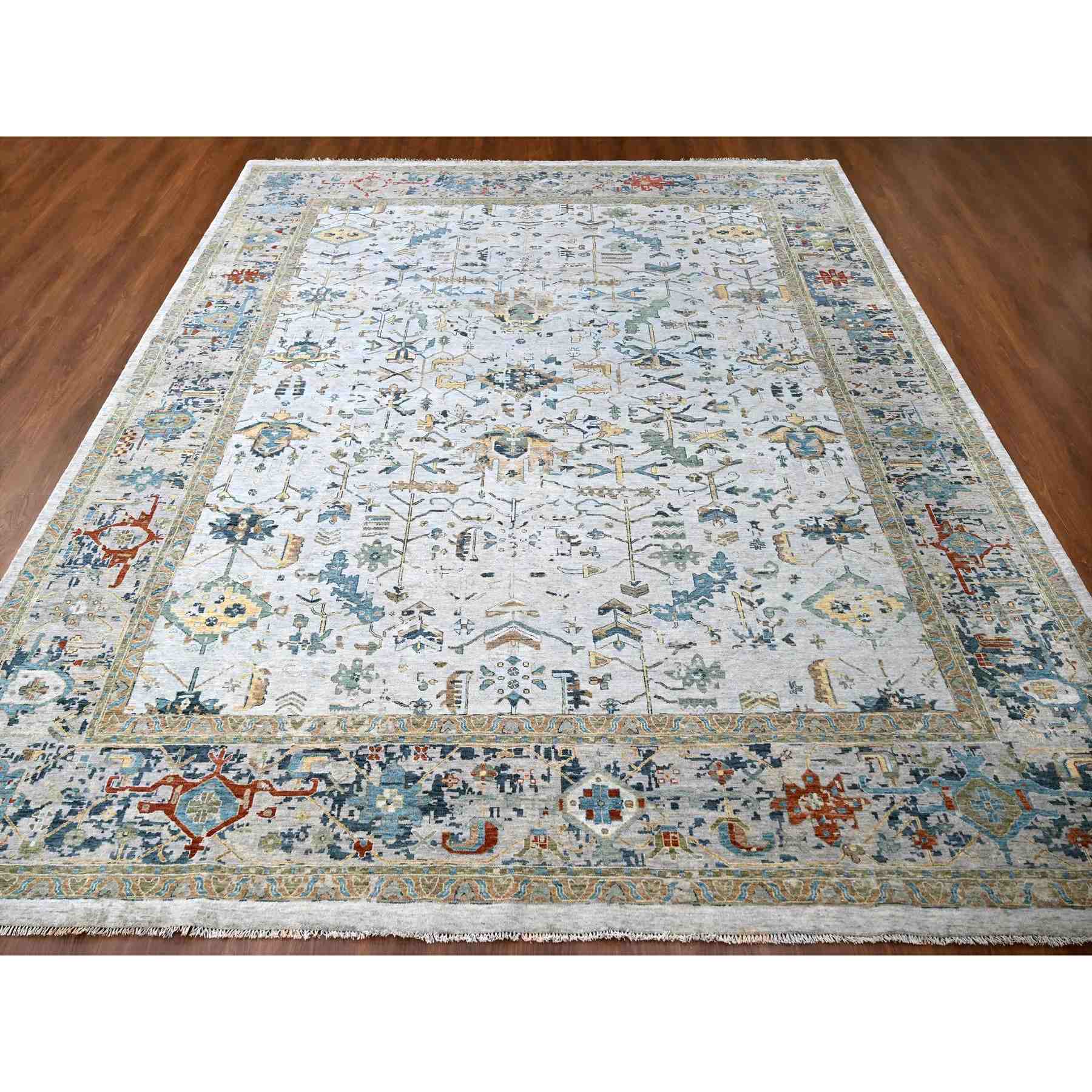 Transitional-Hand-Knotted-Rug-50305