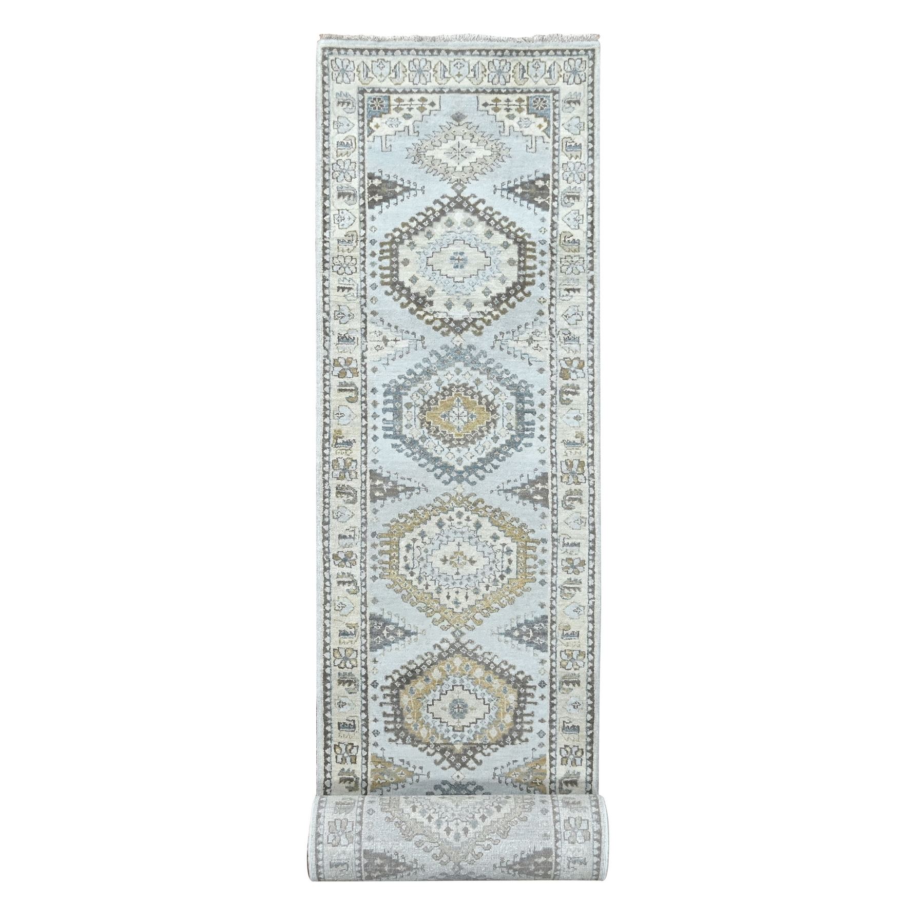 Tribal-Geometric-Hand-Knotted-Rug-50195