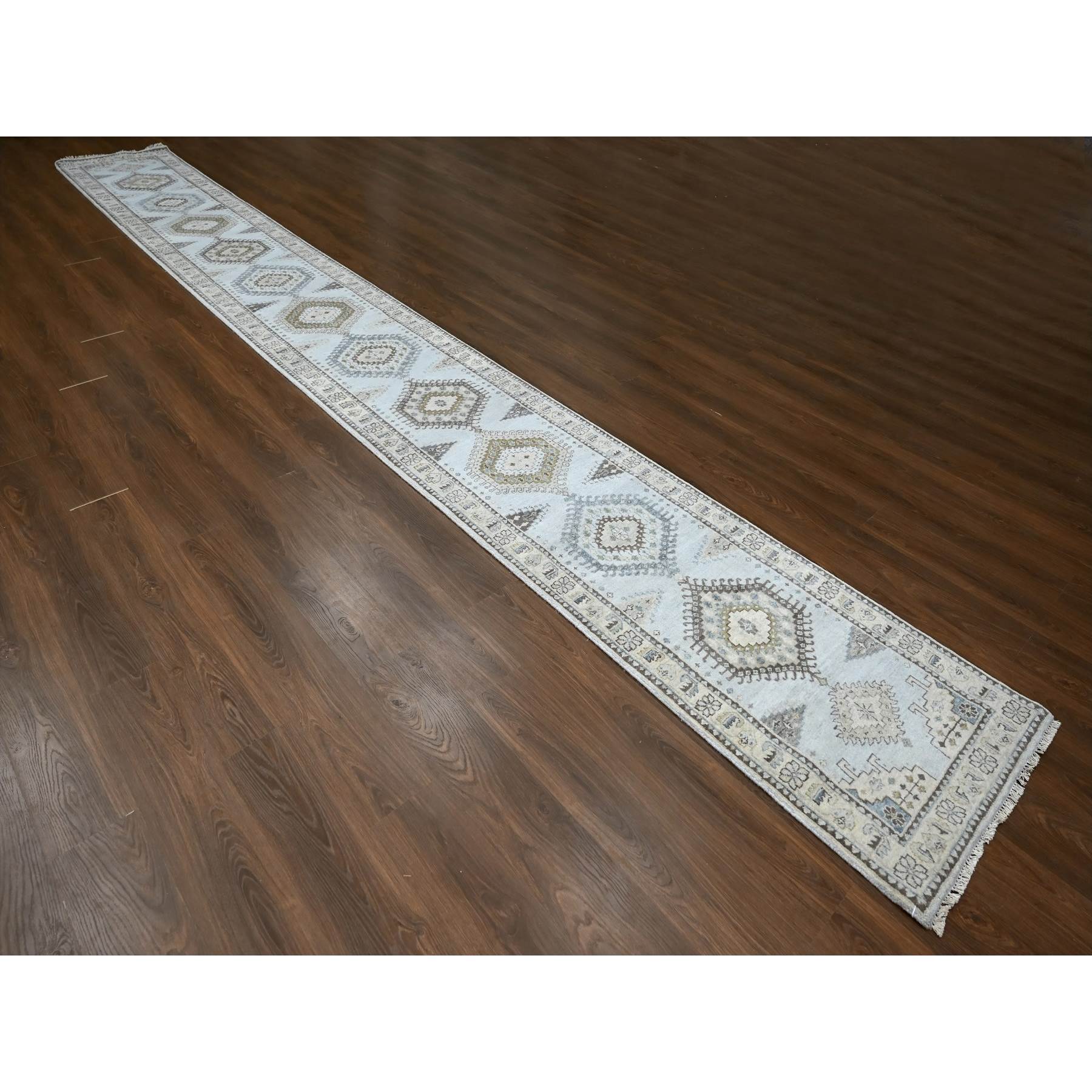 Tribal-Geometric-Hand-Knotted-Rug-50385