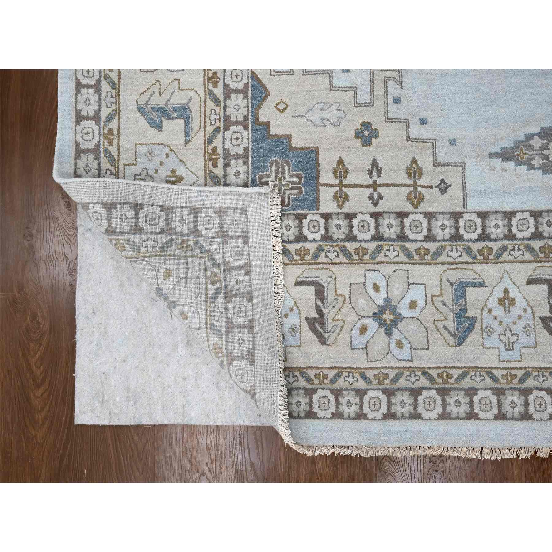 Tribal-Geometric-Hand-Knotted-Rug-50390