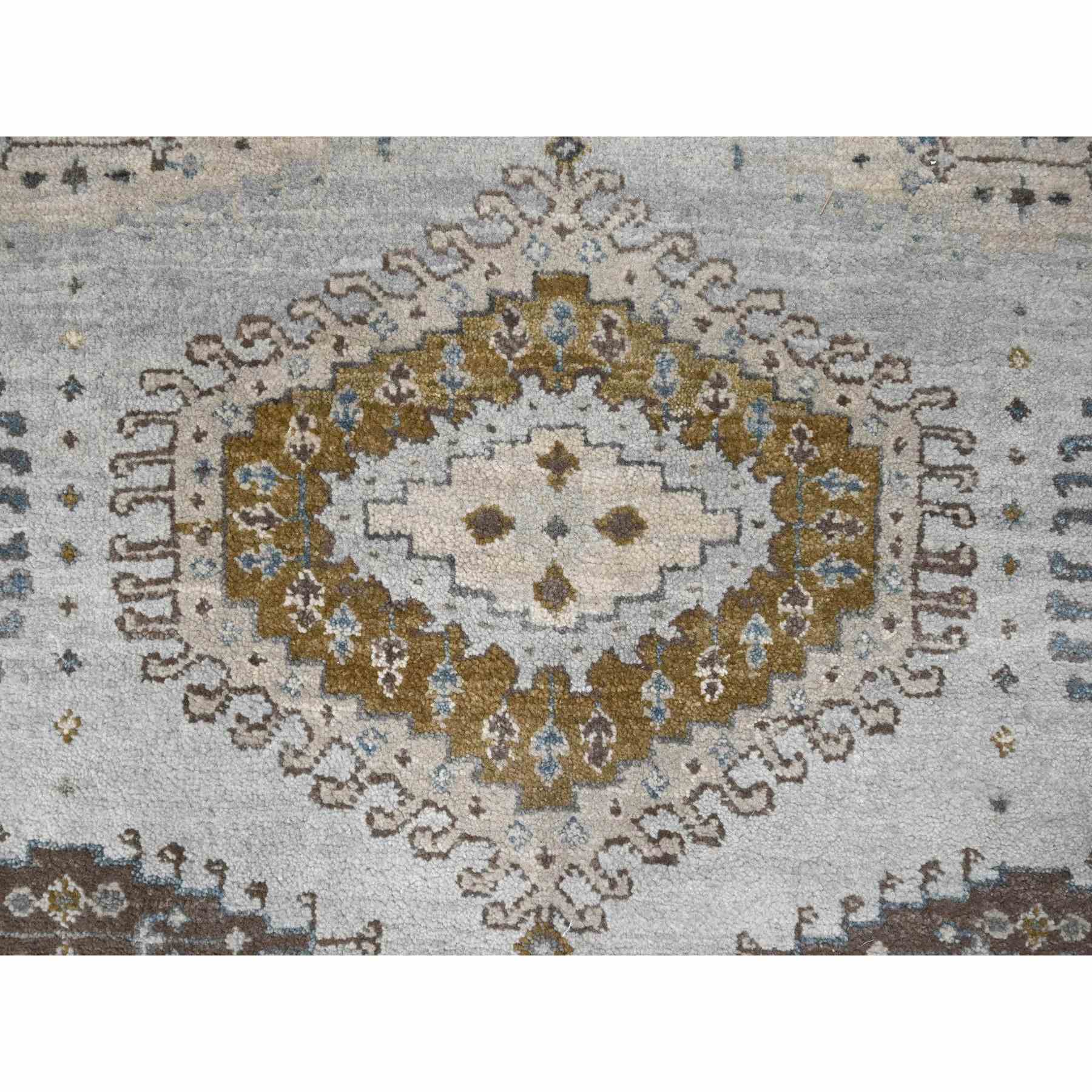 Tribal-Geometric-Hand-Knotted-Rug-50950