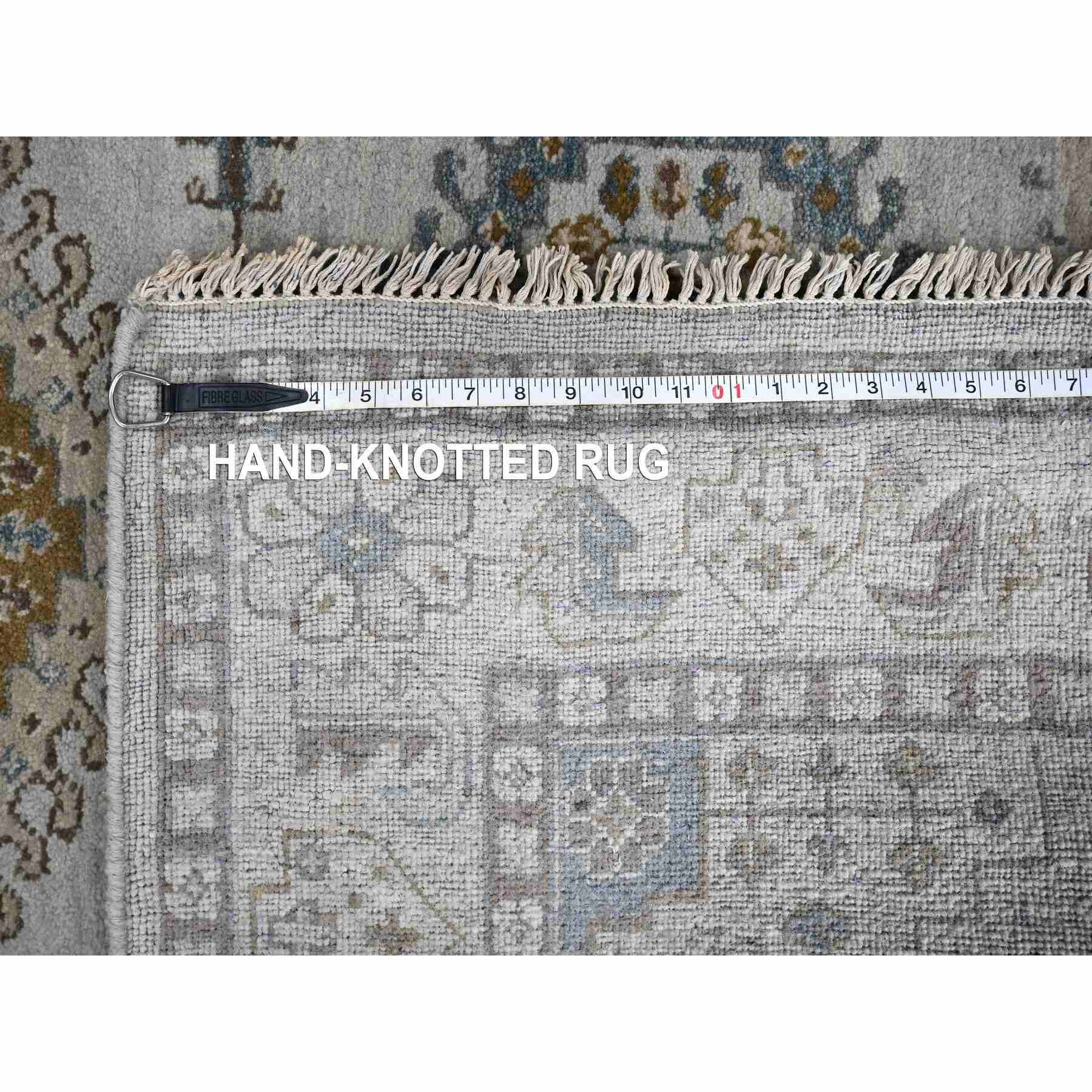 Tribal-Geometric-Hand-Knotted-Rug-50950
