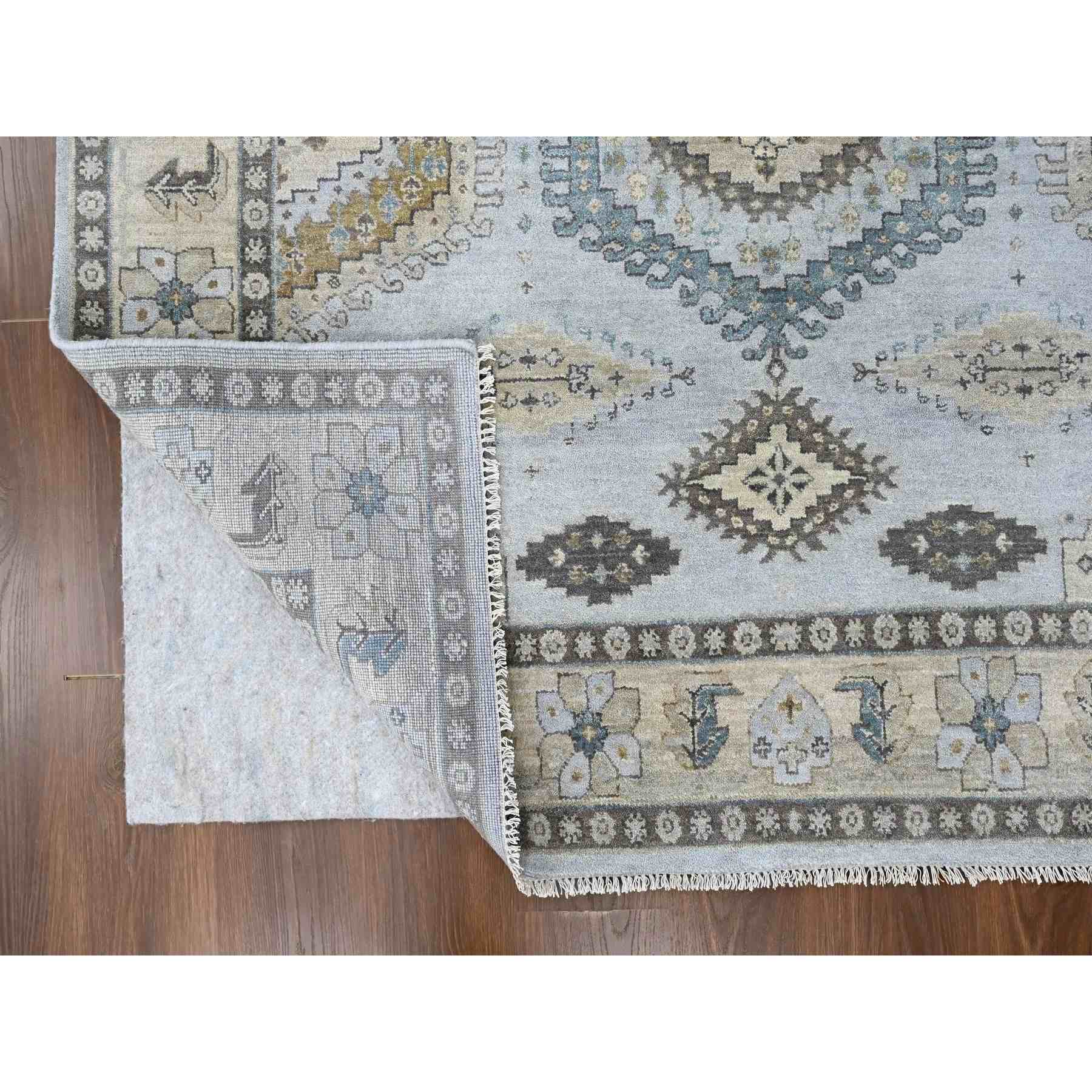 Tribal-Geometric-Hand-Knotted-Rug-50955