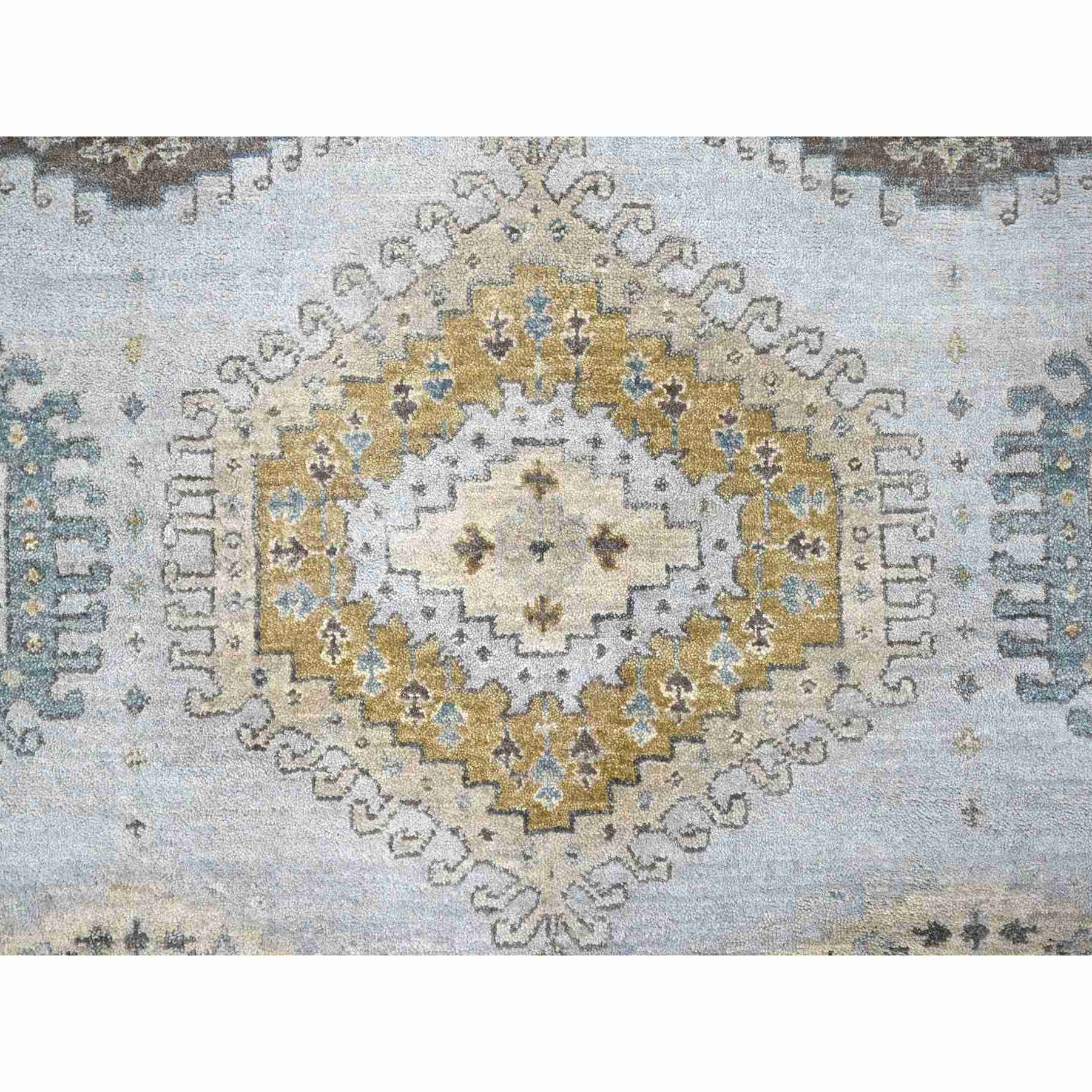 Tribal-Geometric-Hand-Knotted-Rug-50955