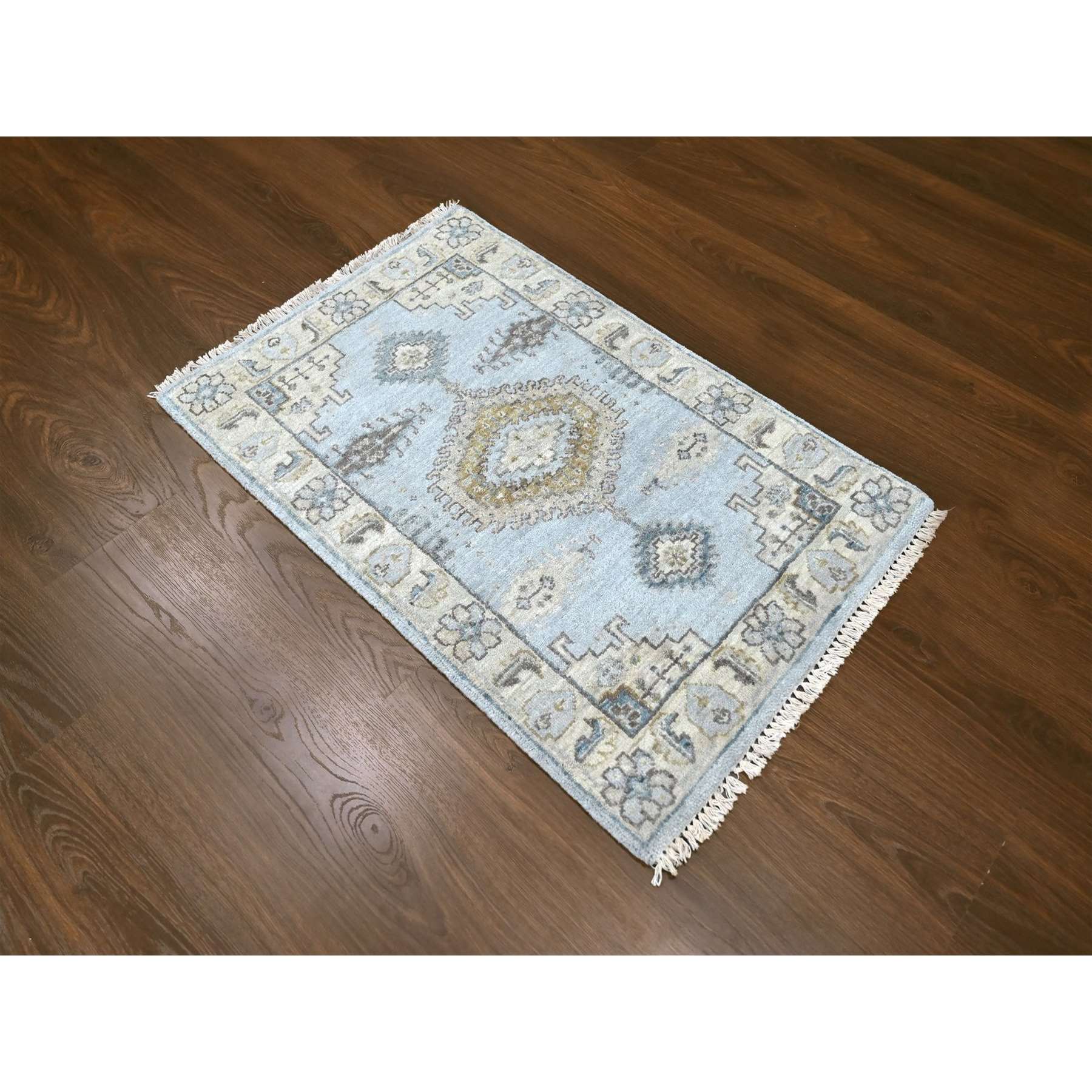 Tribal-Geometric-Hand-Knotted-Rug-51620
