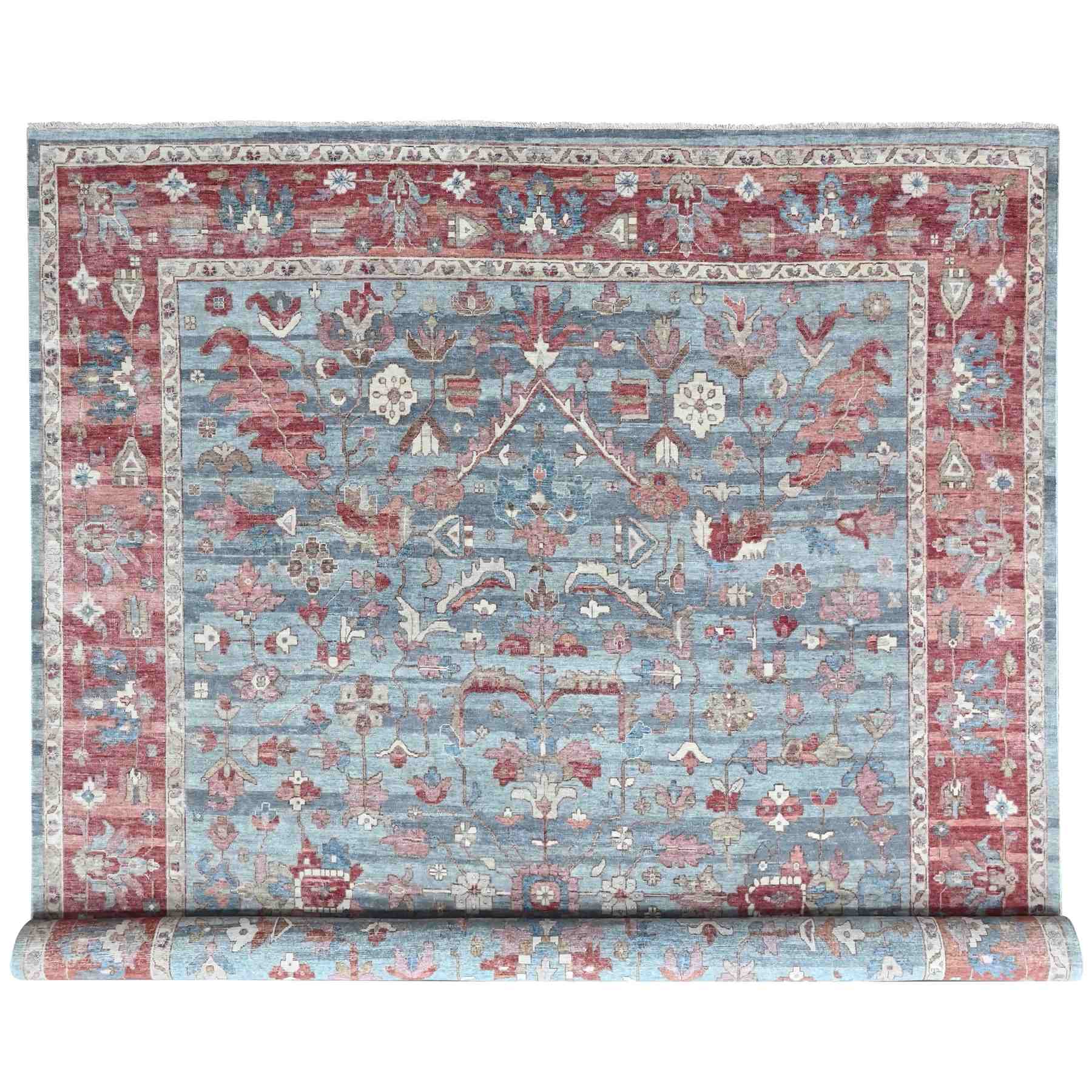 Heriz-Hand-Knotted-Rug-52740
