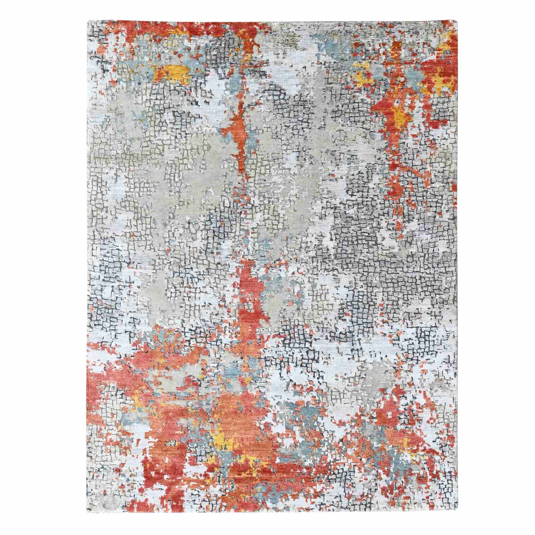Modern-and-Contemporary-Hand-Knotted-Rug-52610