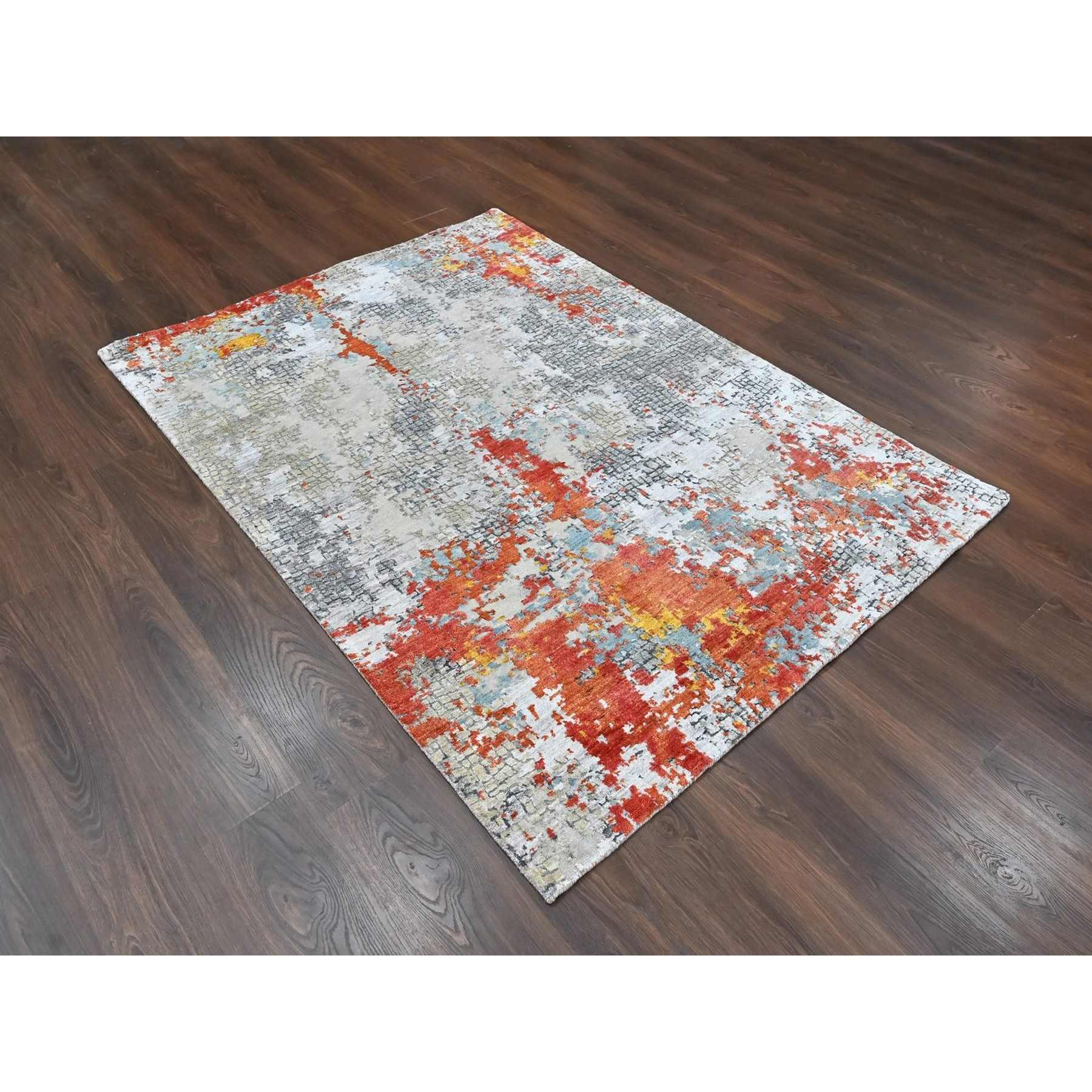 Modern-and-Contemporary-Hand-Knotted-Rug-52610