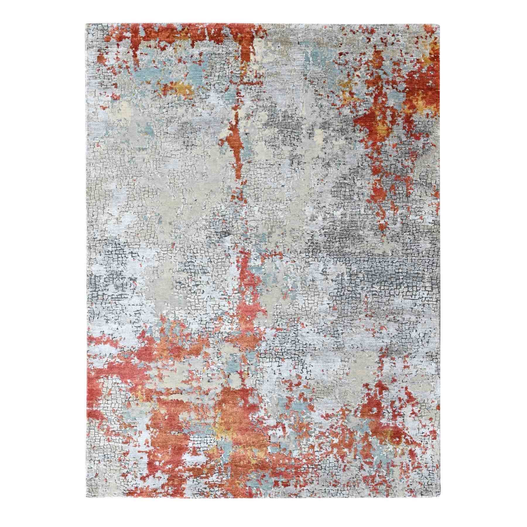 Modern-and-Contemporary-Hand-Knotted-Rug-52615