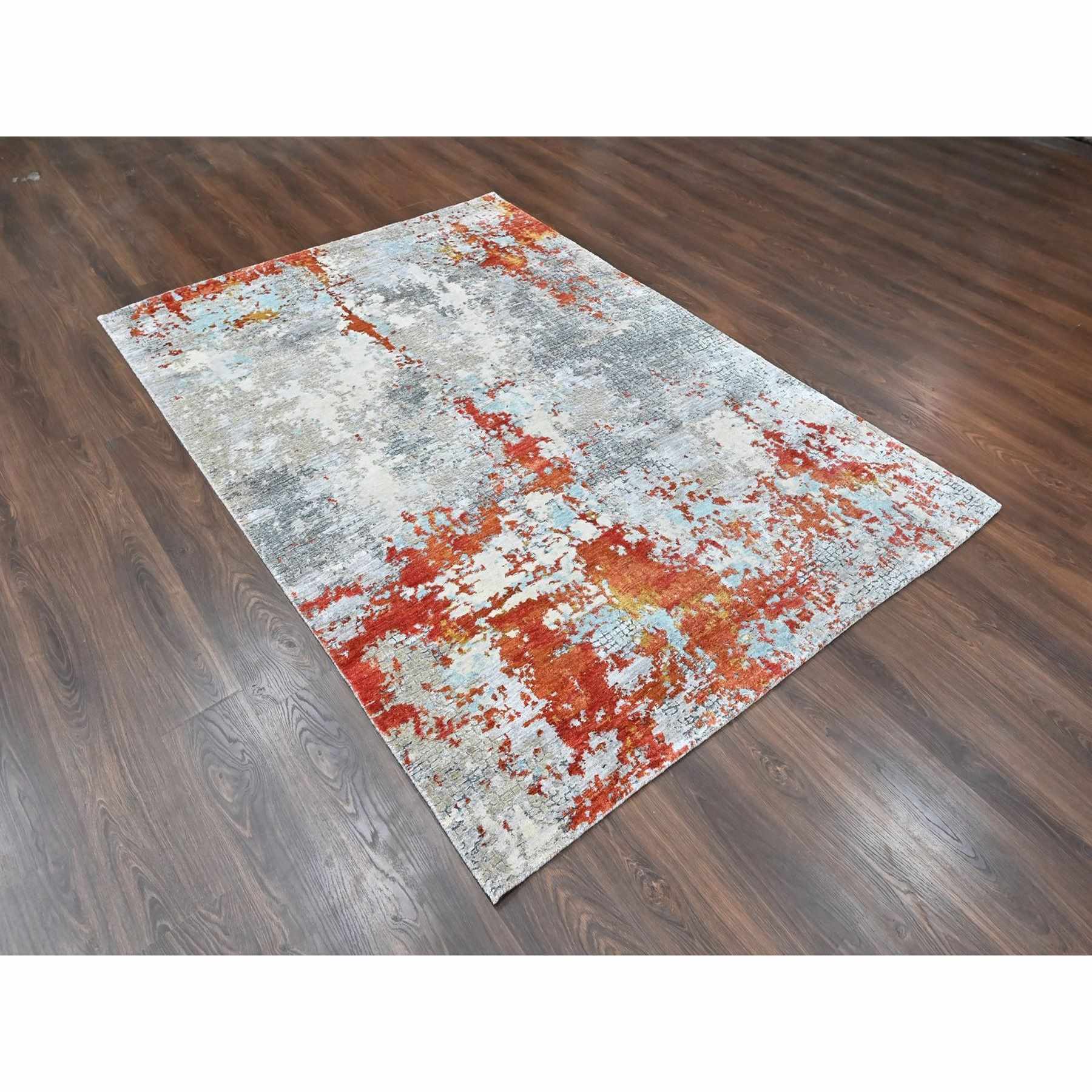 Modern-and-Contemporary-Hand-Knotted-Rug-52615