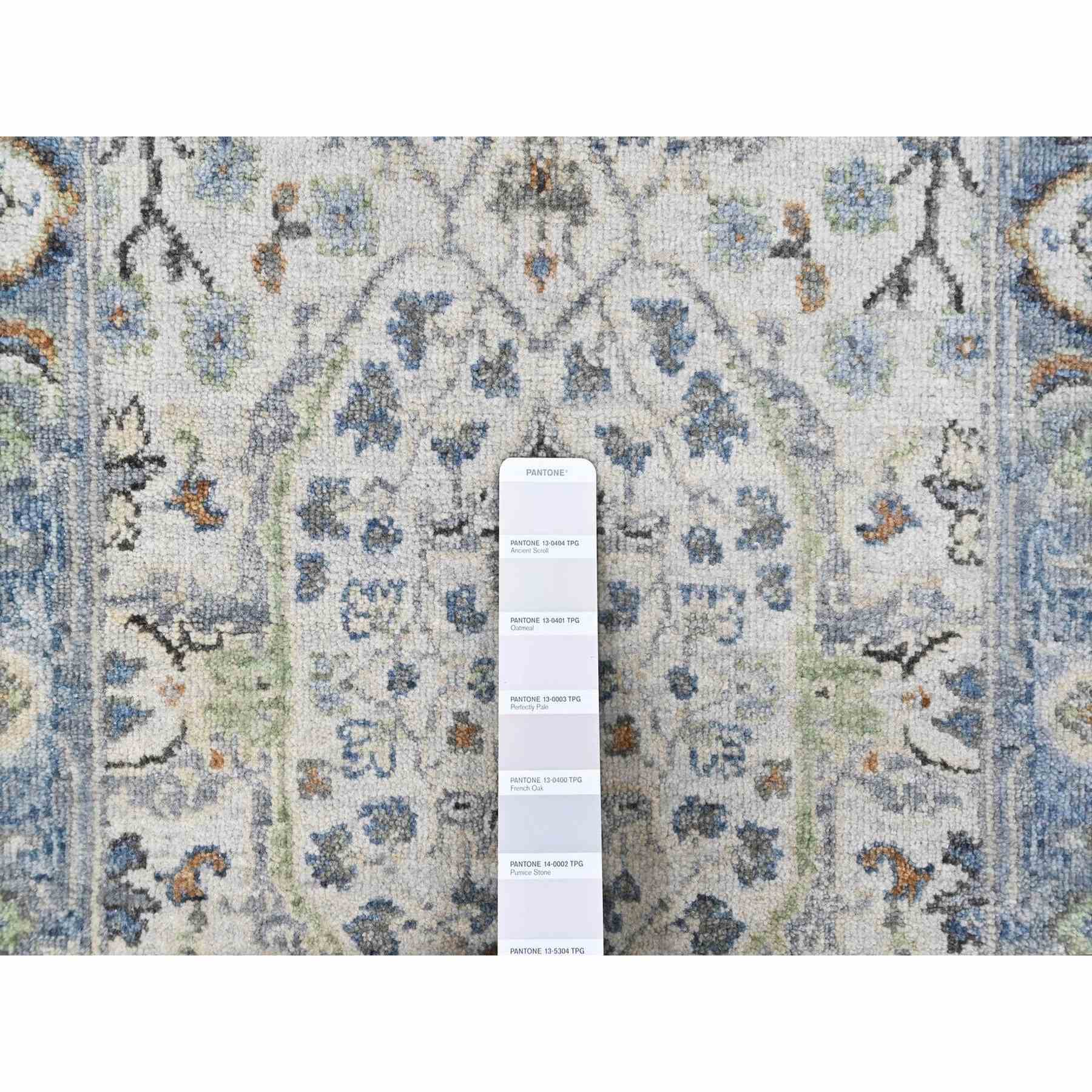 Oushak-And-Peshawar-Hand-Knotted-Rug-52645