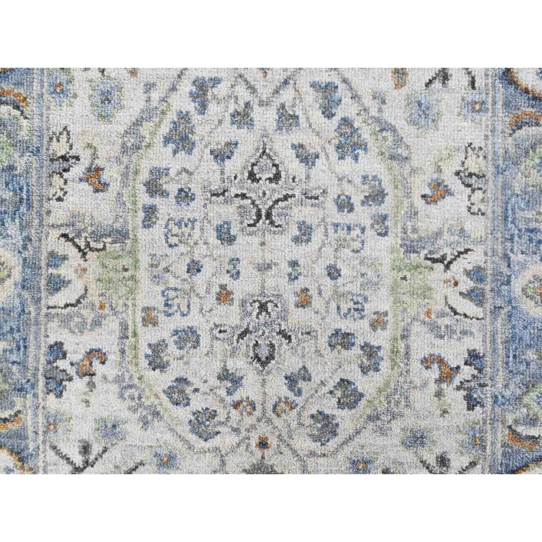 Oushak-And-Peshawar-Hand-Knotted-Rug-52645