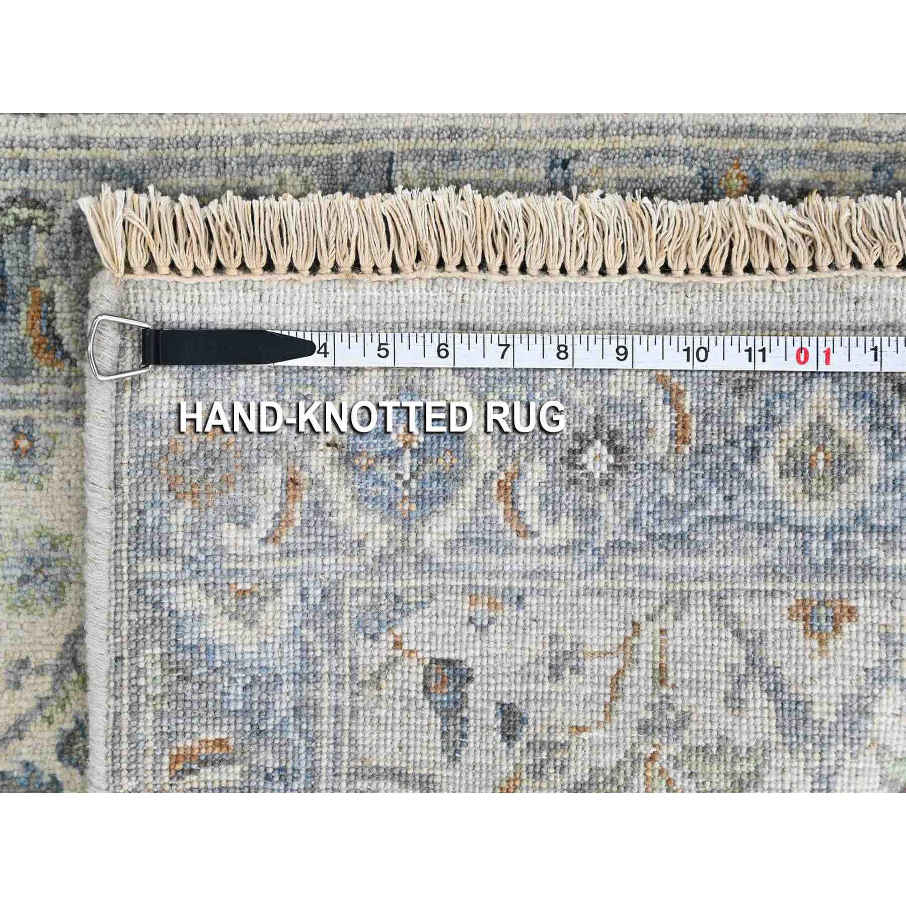 Oushak-And-Peshawar-Hand-Knotted-Rug-52645