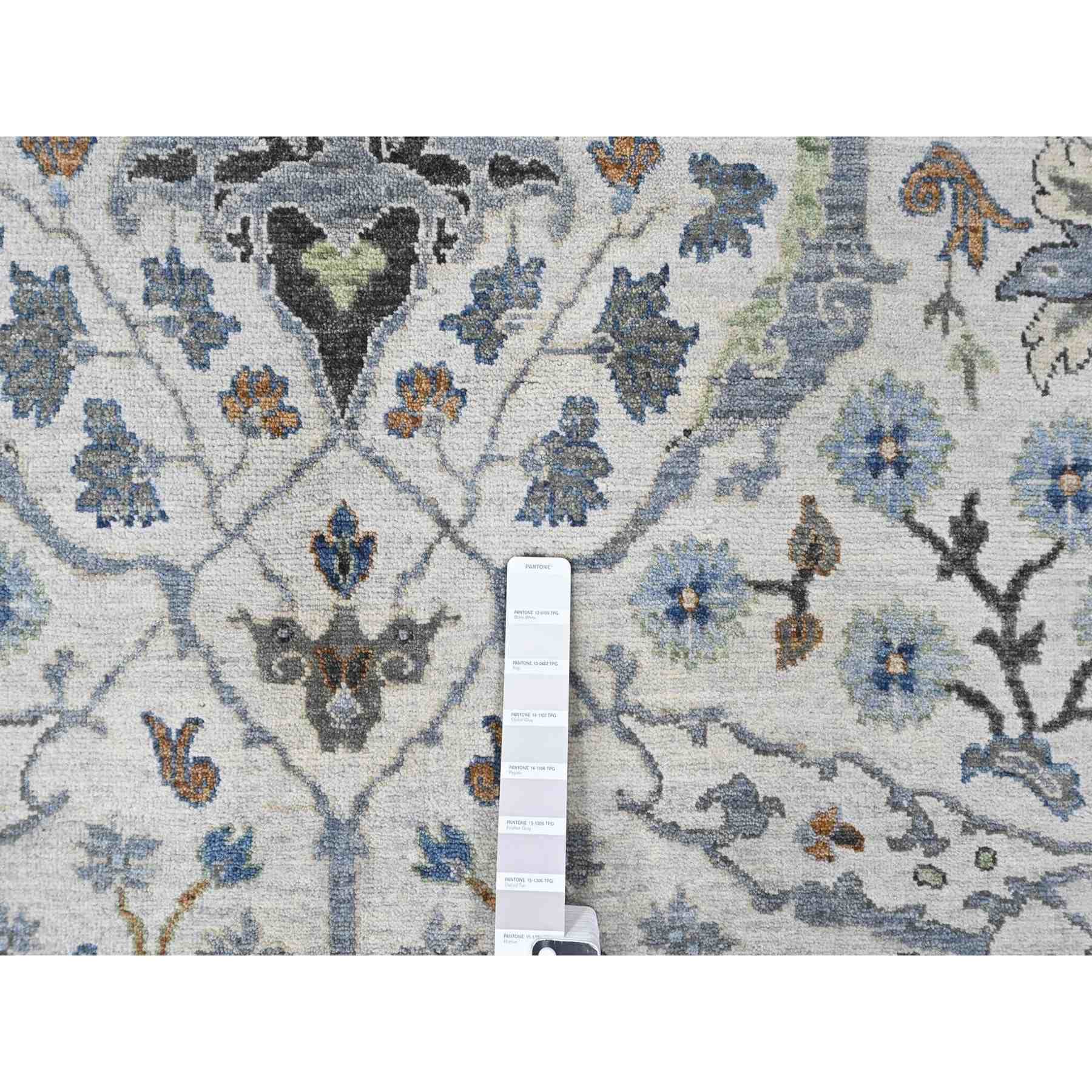 Oushak-And-Peshawar-Hand-Knotted-Rug-52650