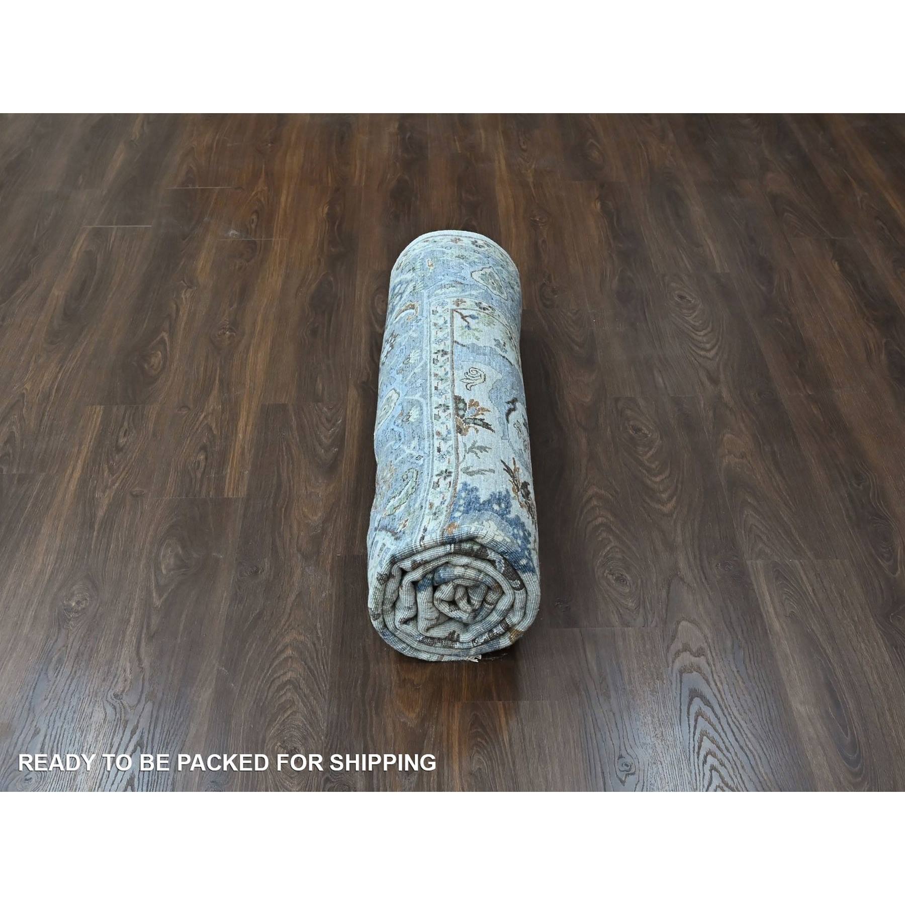 Oushak-And-Peshawar-Hand-Knotted-Rug-52650