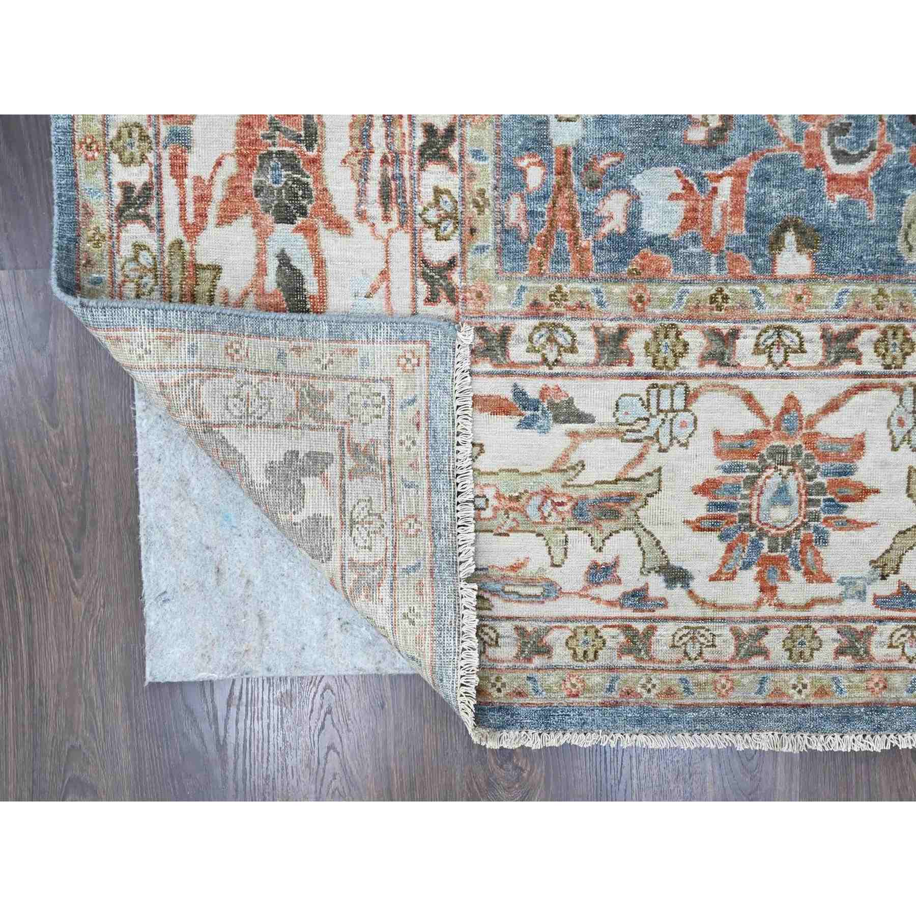 Oushak-And-Peshawar-Hand-Knotted-Rug-52655