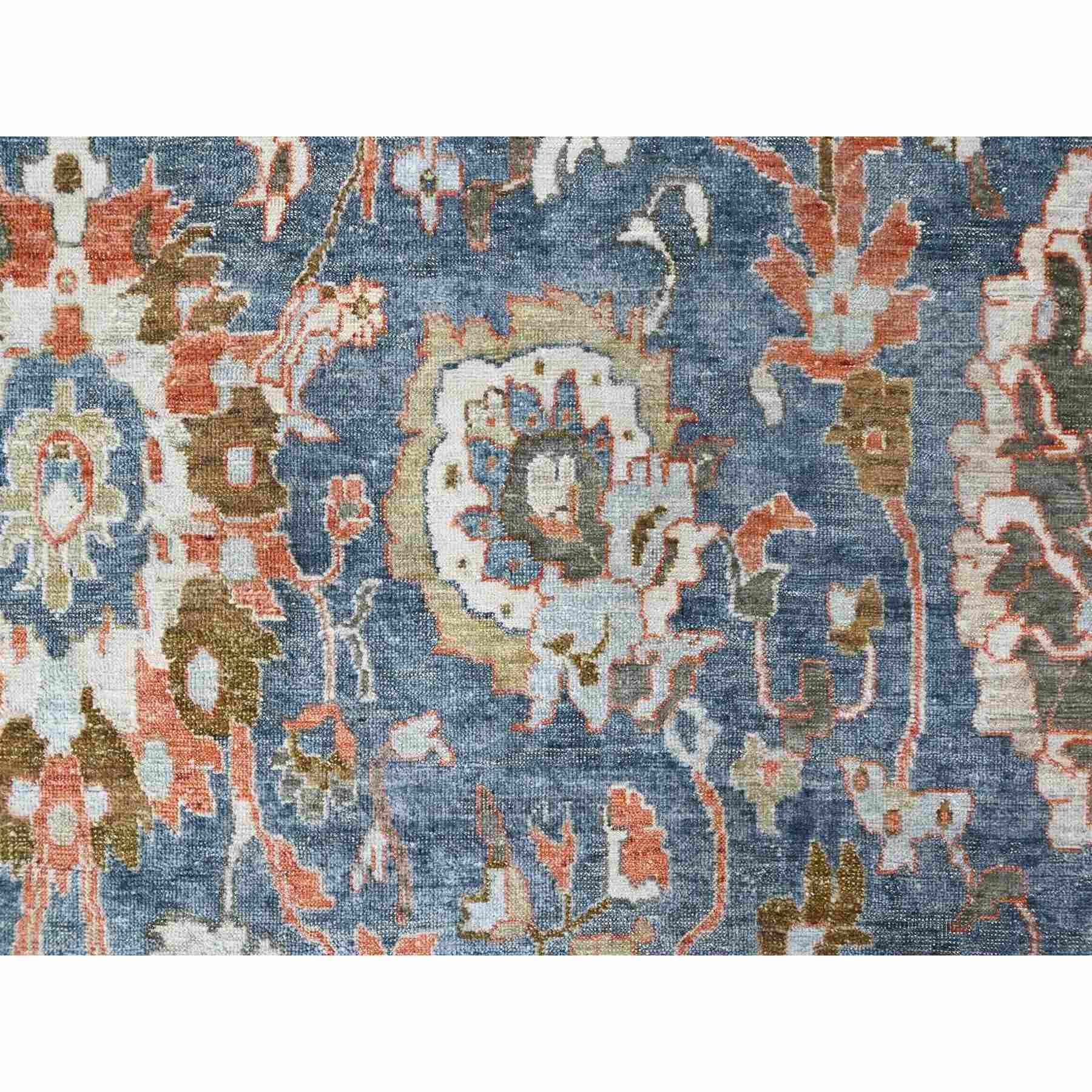 Oushak-And-Peshawar-Hand-Knotted-Rug-52655