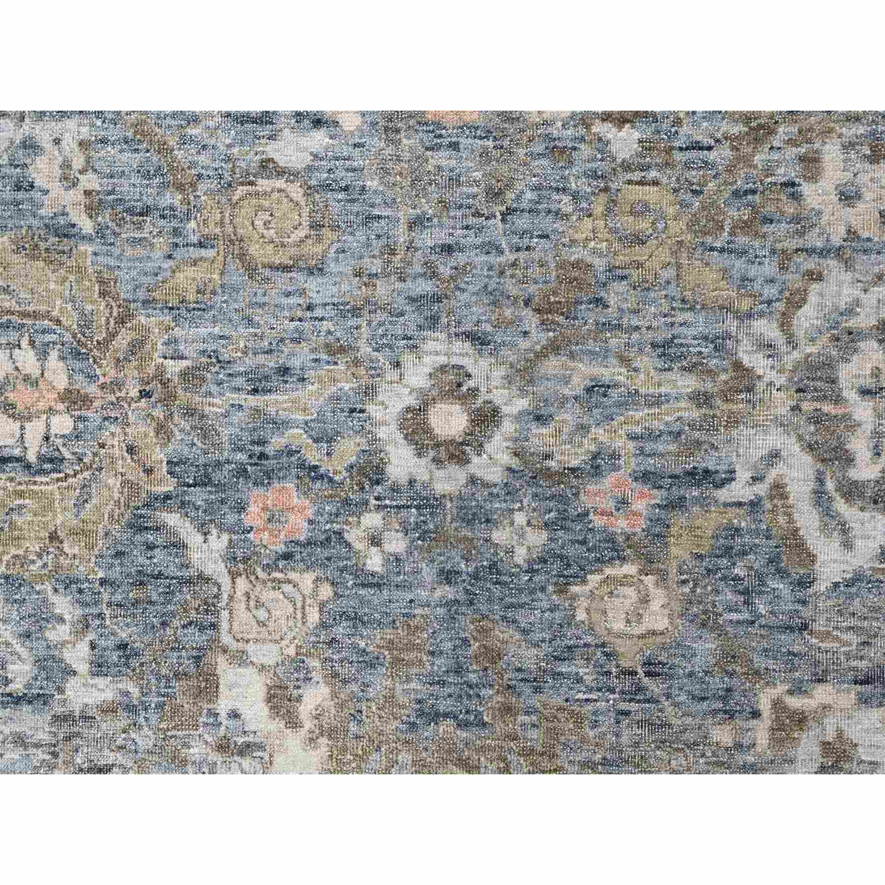 Oushak-And-Peshawar-Hand-Knotted-Rug-52665