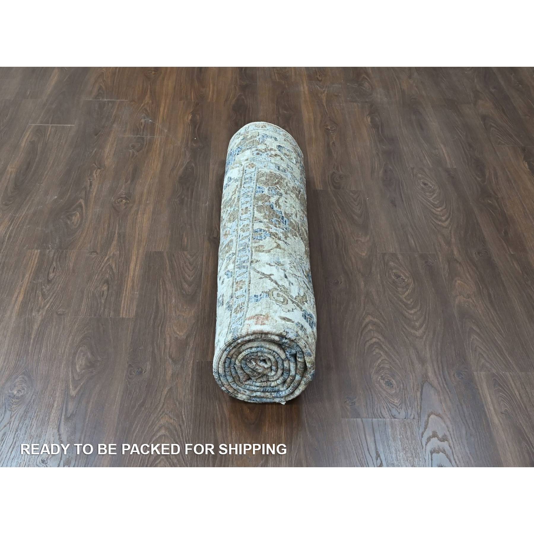 Oushak-And-Peshawar-Hand-Knotted-Rug-52665