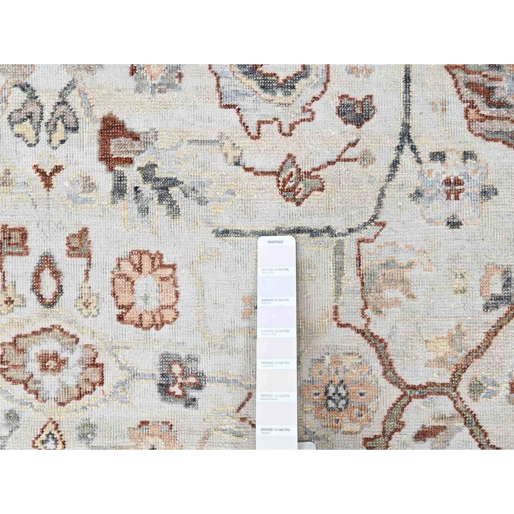 Oushak-And-Peshawar-Hand-Knotted-Rug-52670