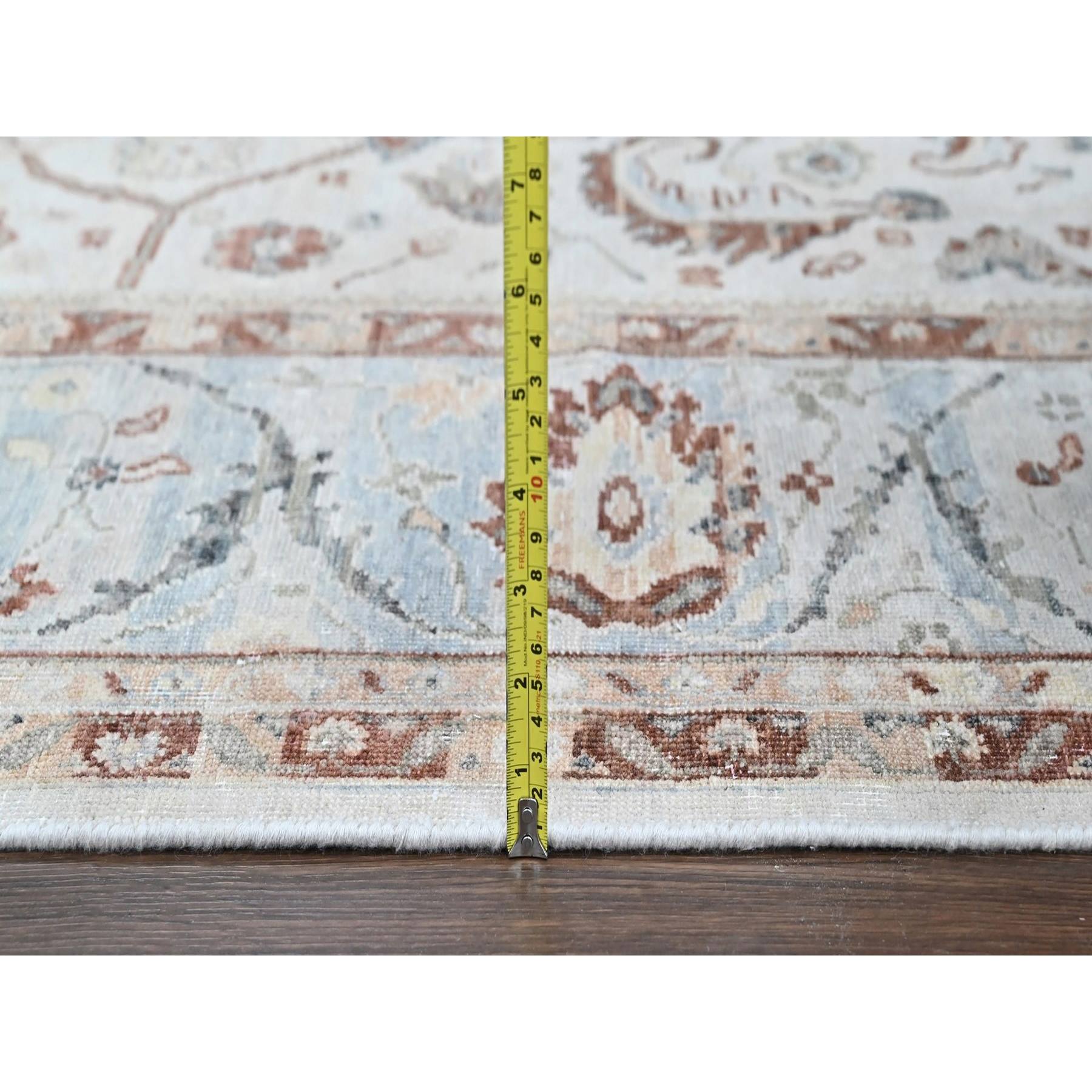 Oushak-And-Peshawar-Hand-Knotted-Rug-52670