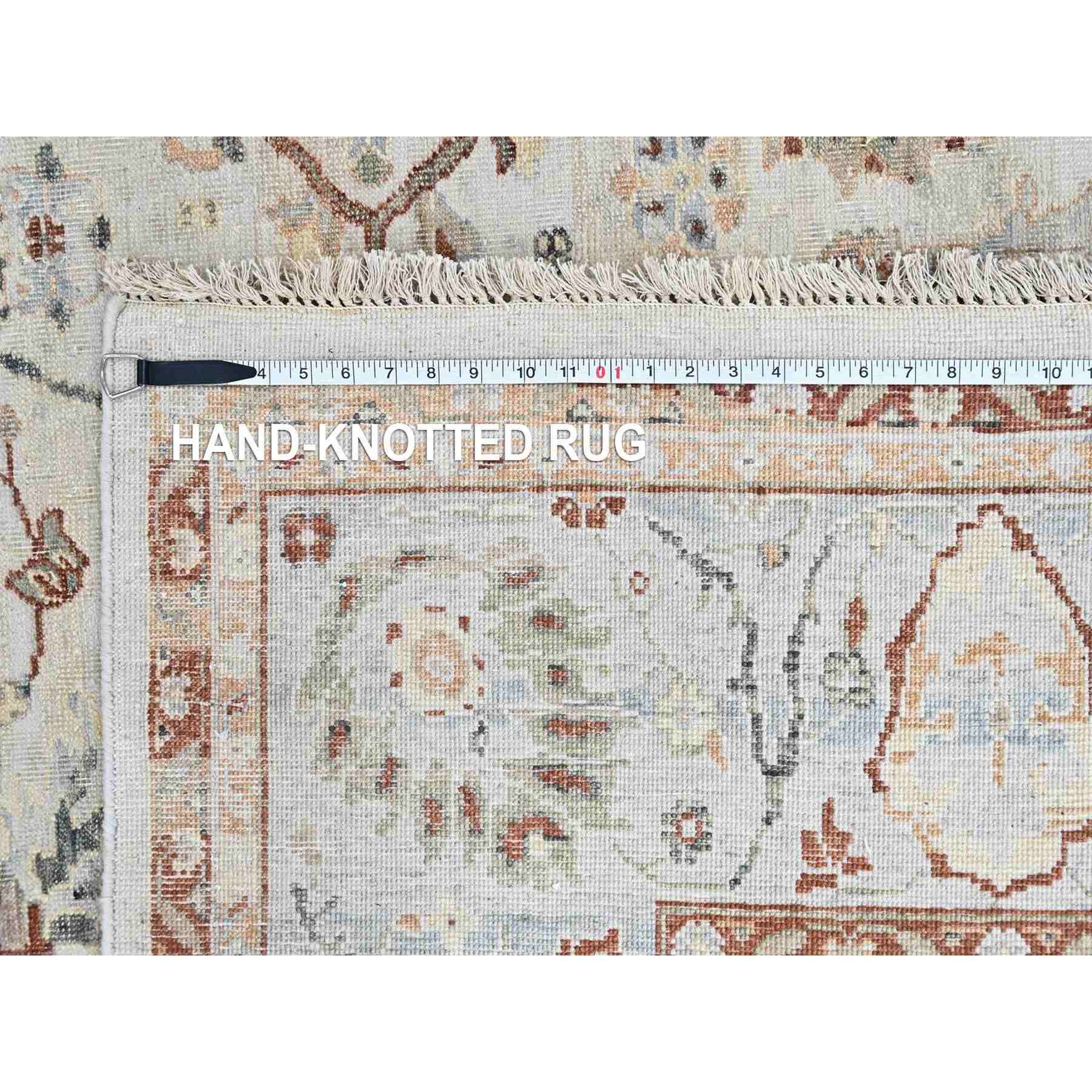 Oushak-And-Peshawar-Hand-Knotted-Rug-52670