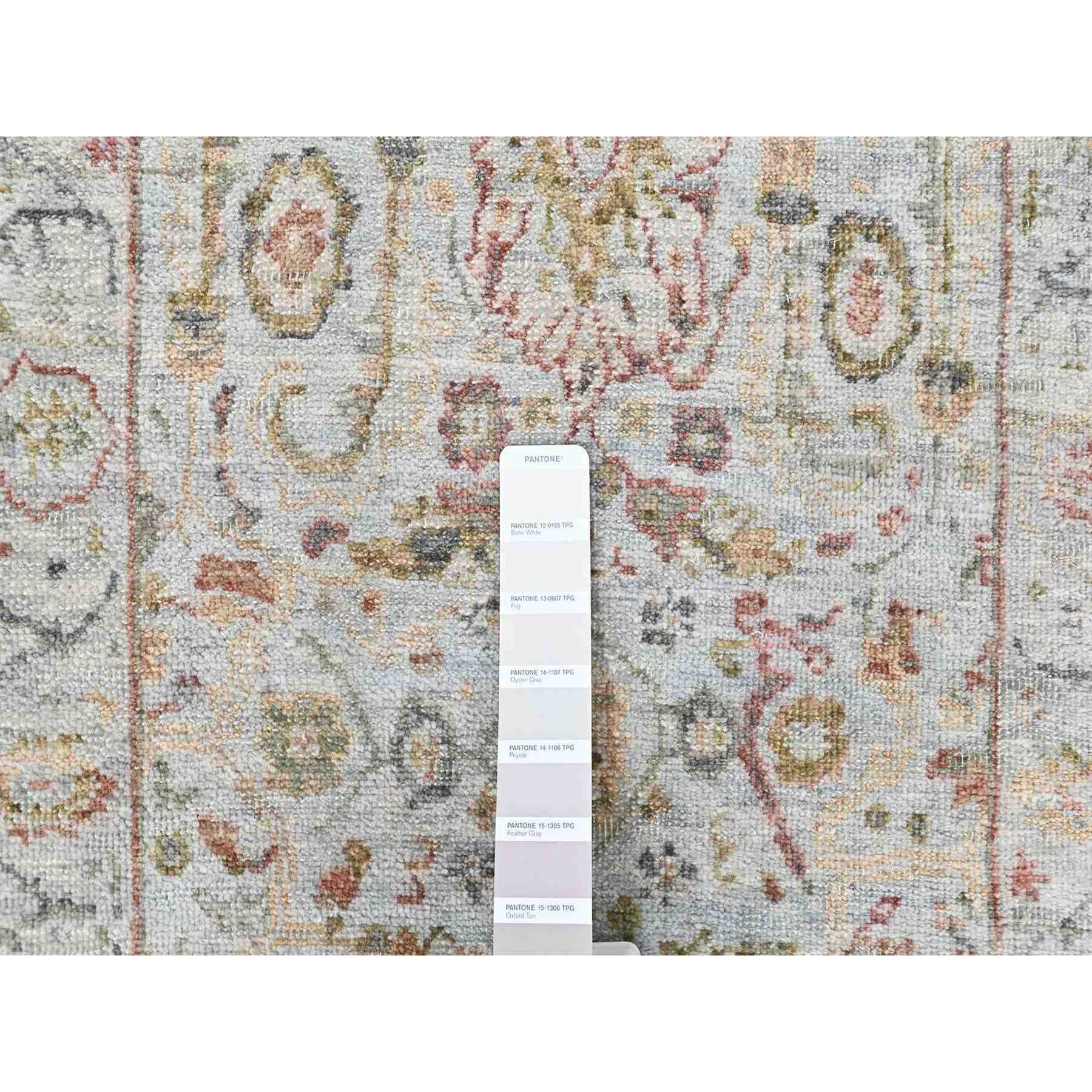 Oushak-And-Peshawar-Hand-Knotted-Rug-52675