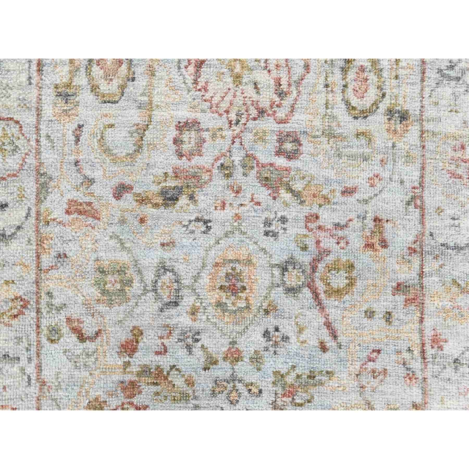 Oushak-And-Peshawar-Hand-Knotted-Rug-52675