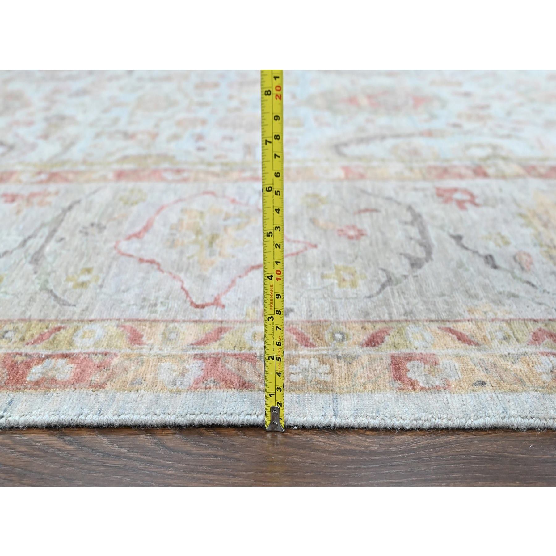 Oushak-And-Peshawar-Hand-Knotted-Rug-52680