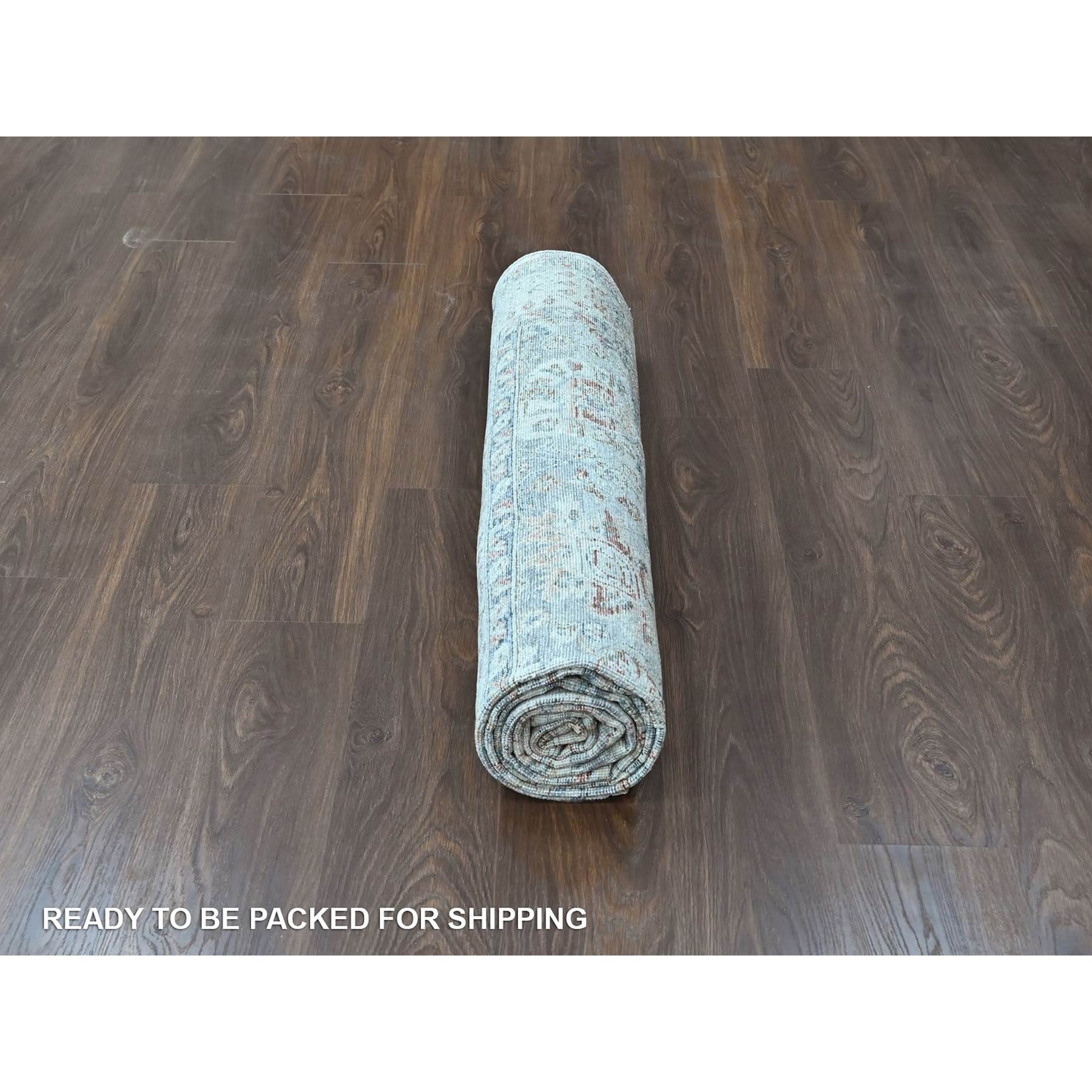 Oushak-And-Peshawar-Hand-Knotted-Rug-52685