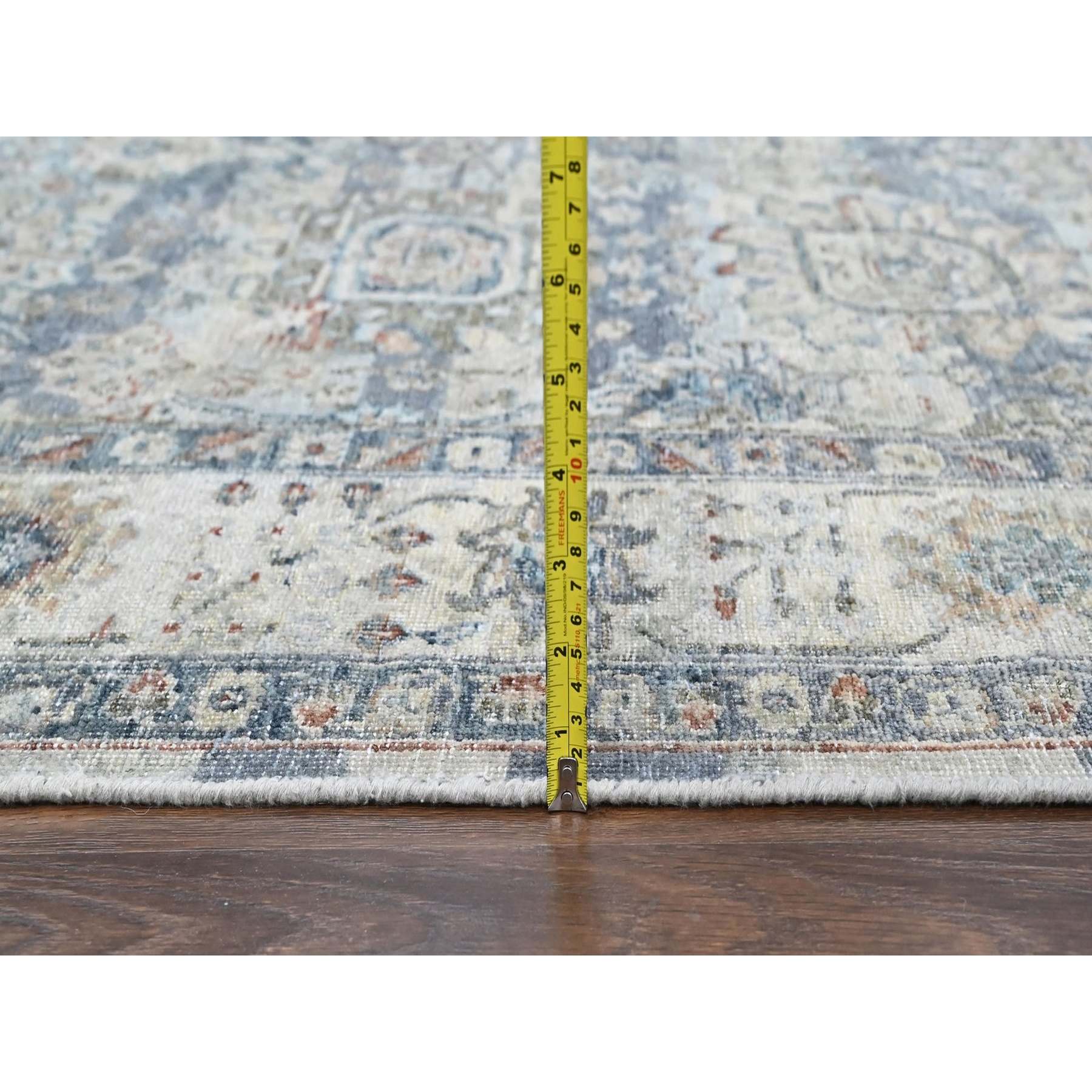 Oushak-And-Peshawar-Hand-Knotted-Rug-52685