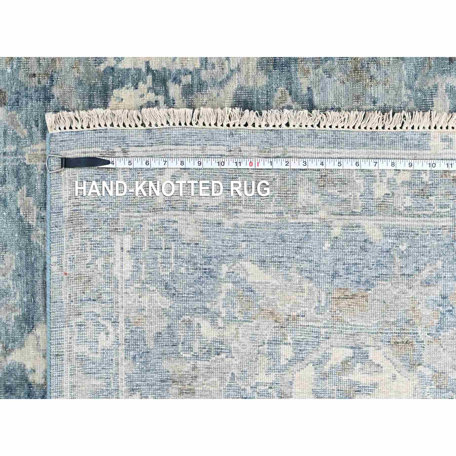 Oushak-And-Peshawar-Hand-Knotted-Rug-52690