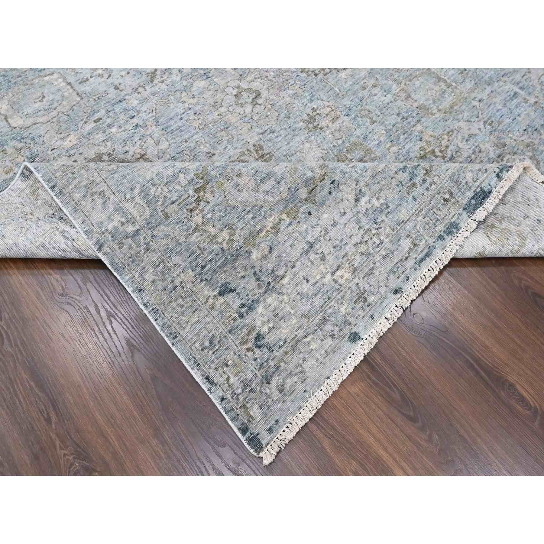 Oushak-And-Peshawar-Hand-Knotted-Rug-52695