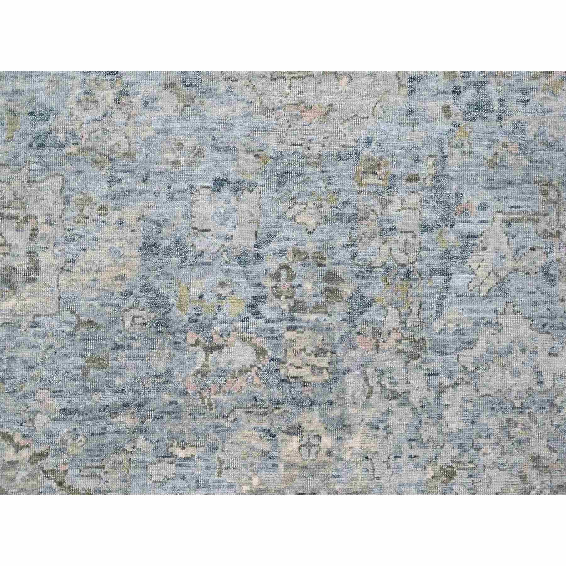 Oushak-And-Peshawar-Hand-Knotted-Rug-52695