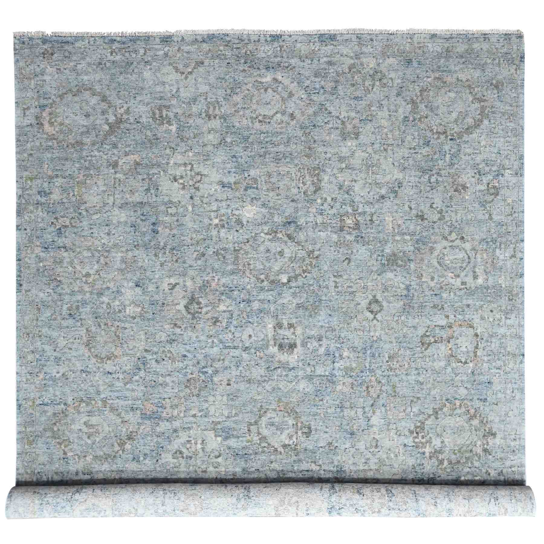 Oushak-And-Peshawar-Hand-Knotted-Rug-52700