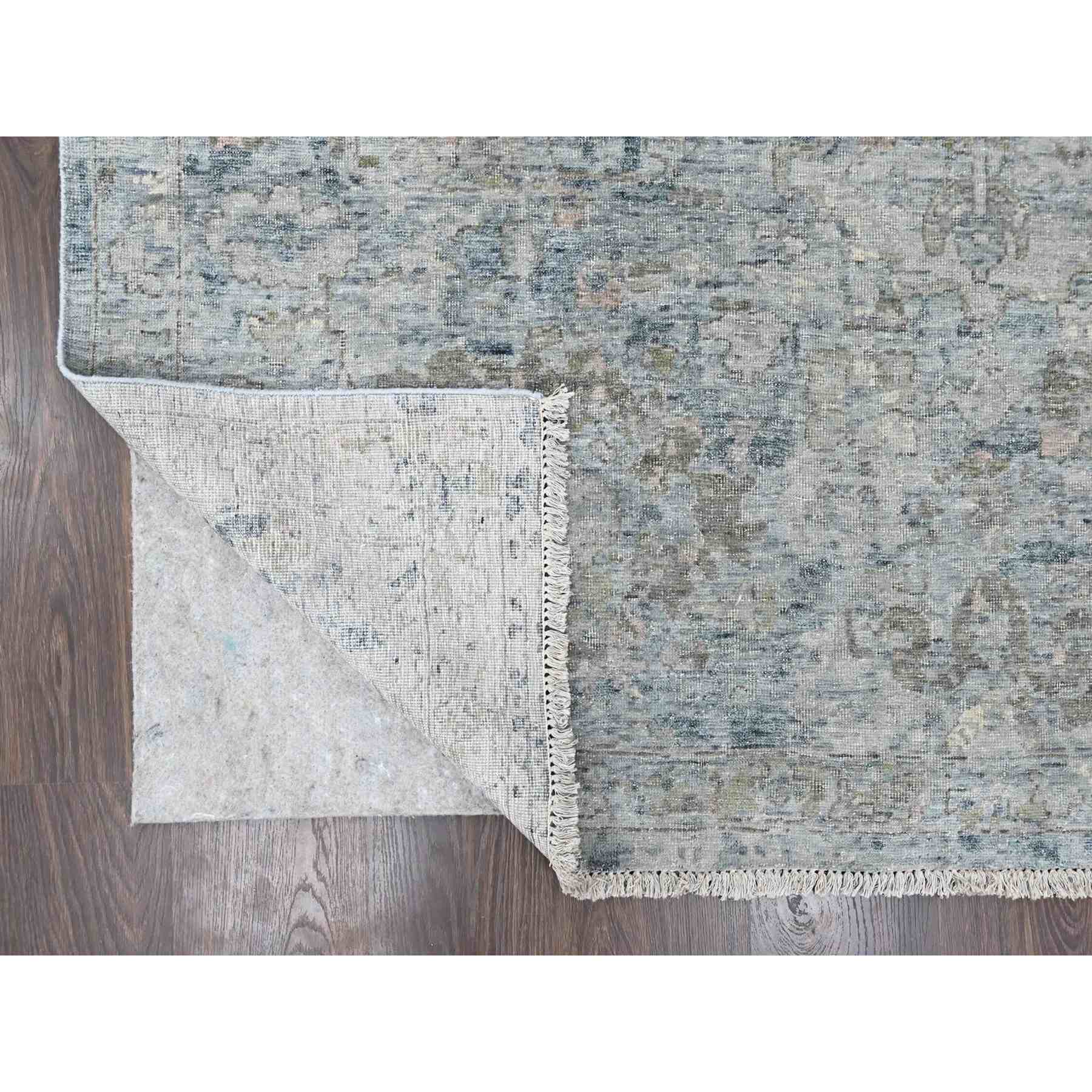 Oushak-And-Peshawar-Hand-Knotted-Rug-52700