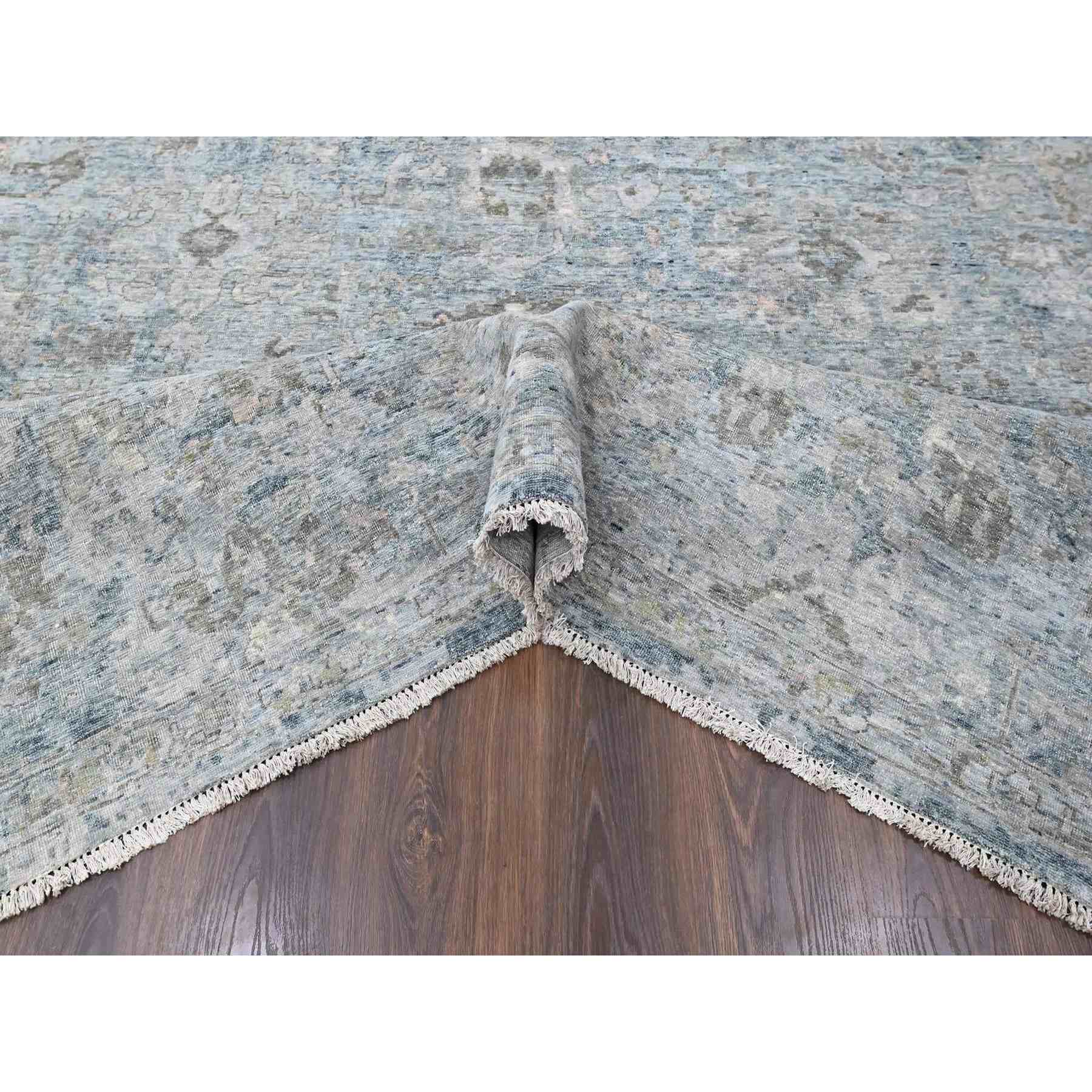 Oushak-And-Peshawar-Hand-Knotted-Rug-52700