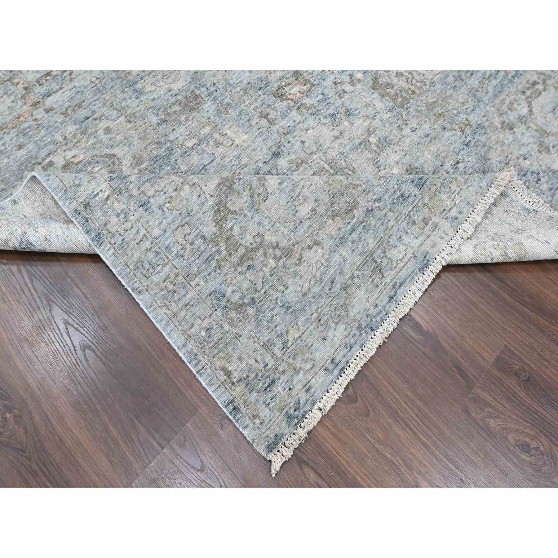 Oushak-And-Peshawar-Hand-Knotted-Rug-52700