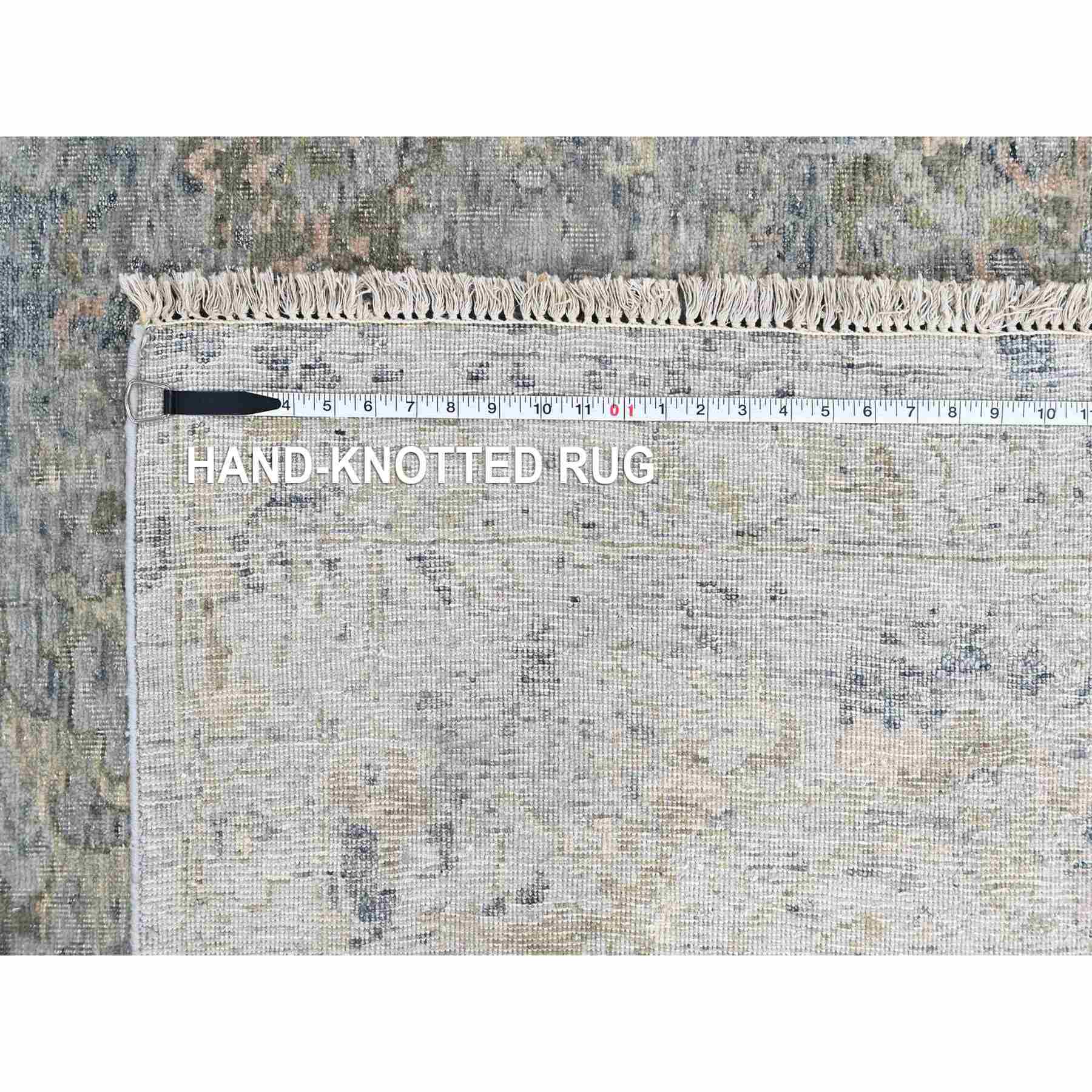 Oushak-And-Peshawar-Hand-Knotted-Rug-52700