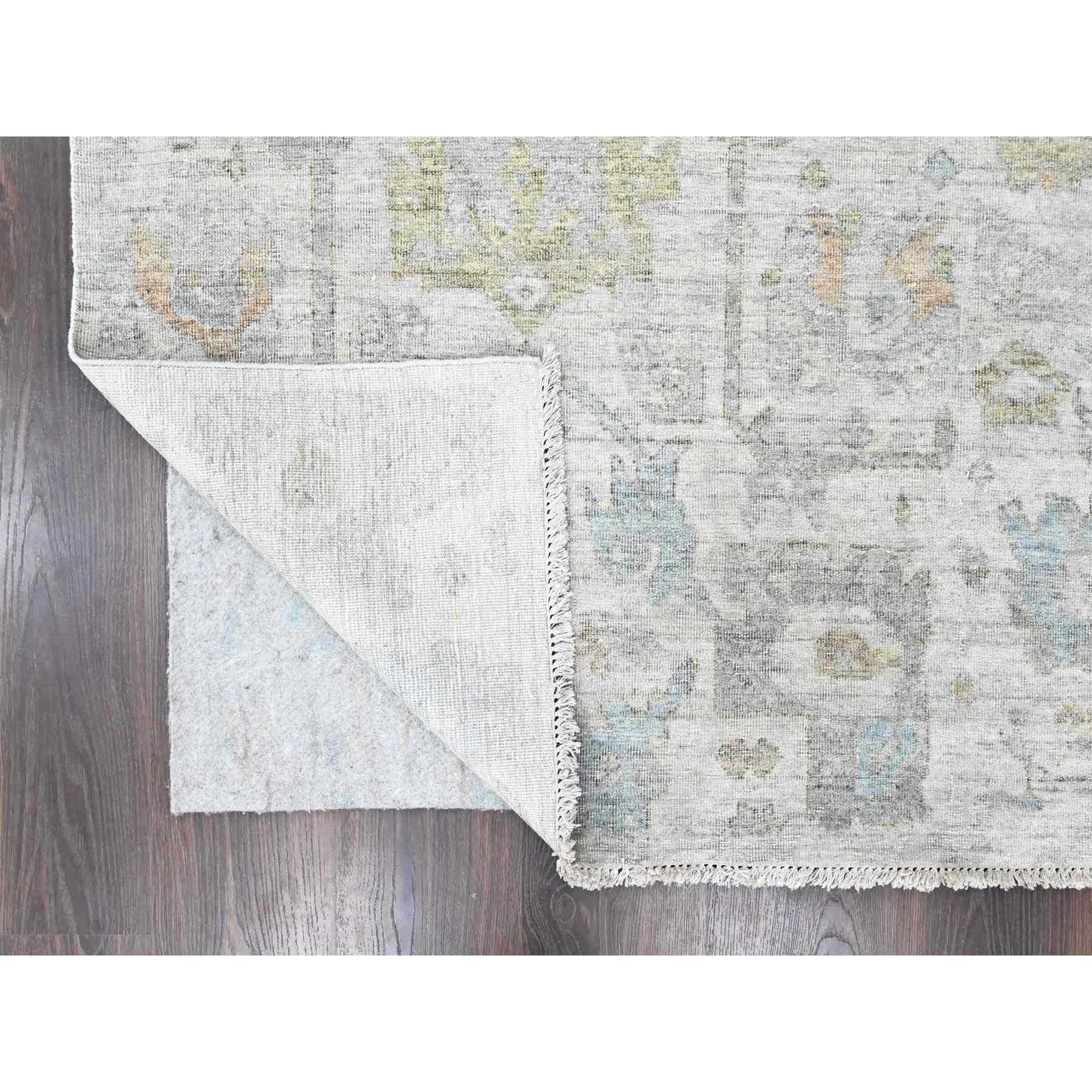 Oushak-And-Peshawar-Hand-Knotted-Rug-52705
