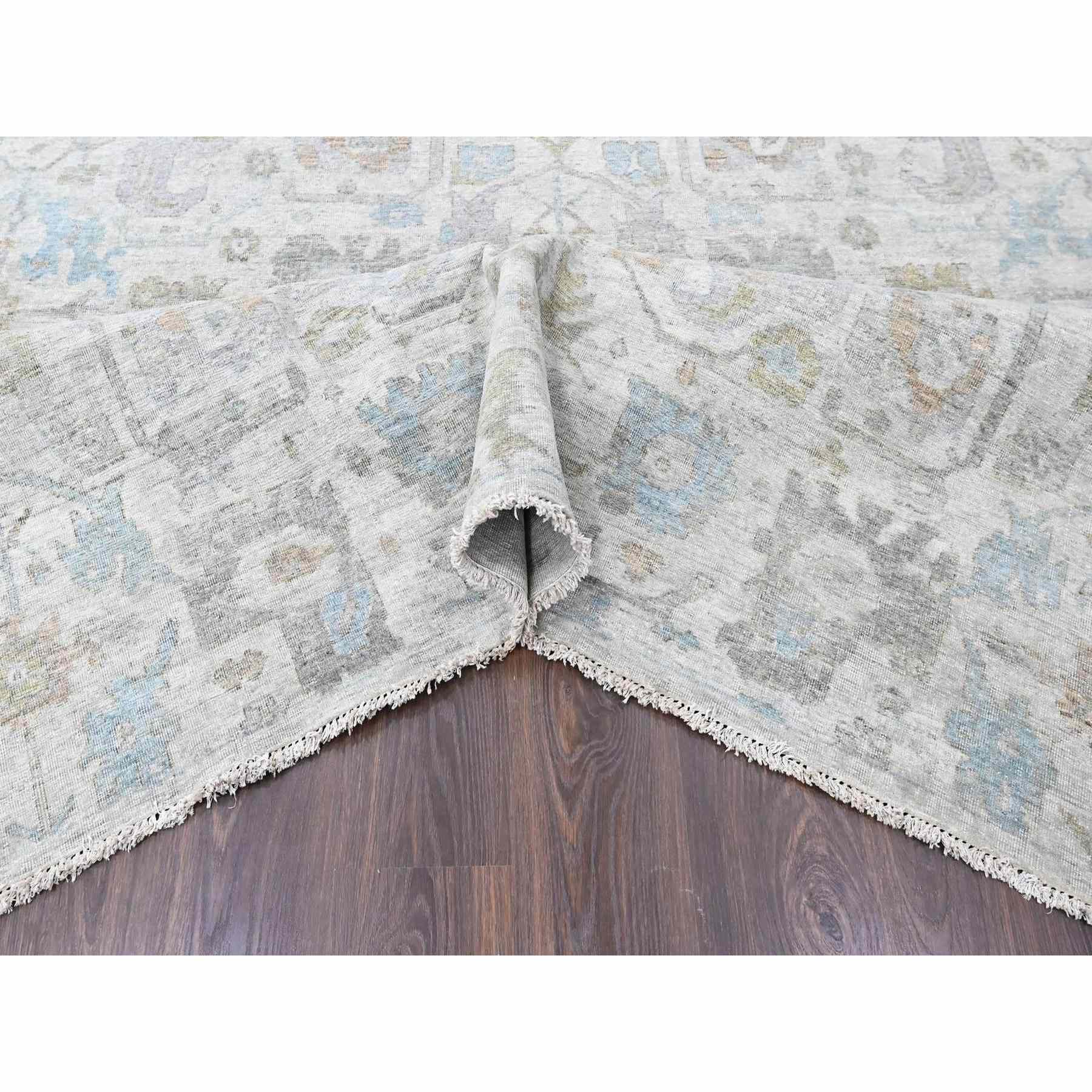Oushak-And-Peshawar-Hand-Knotted-Rug-52705
