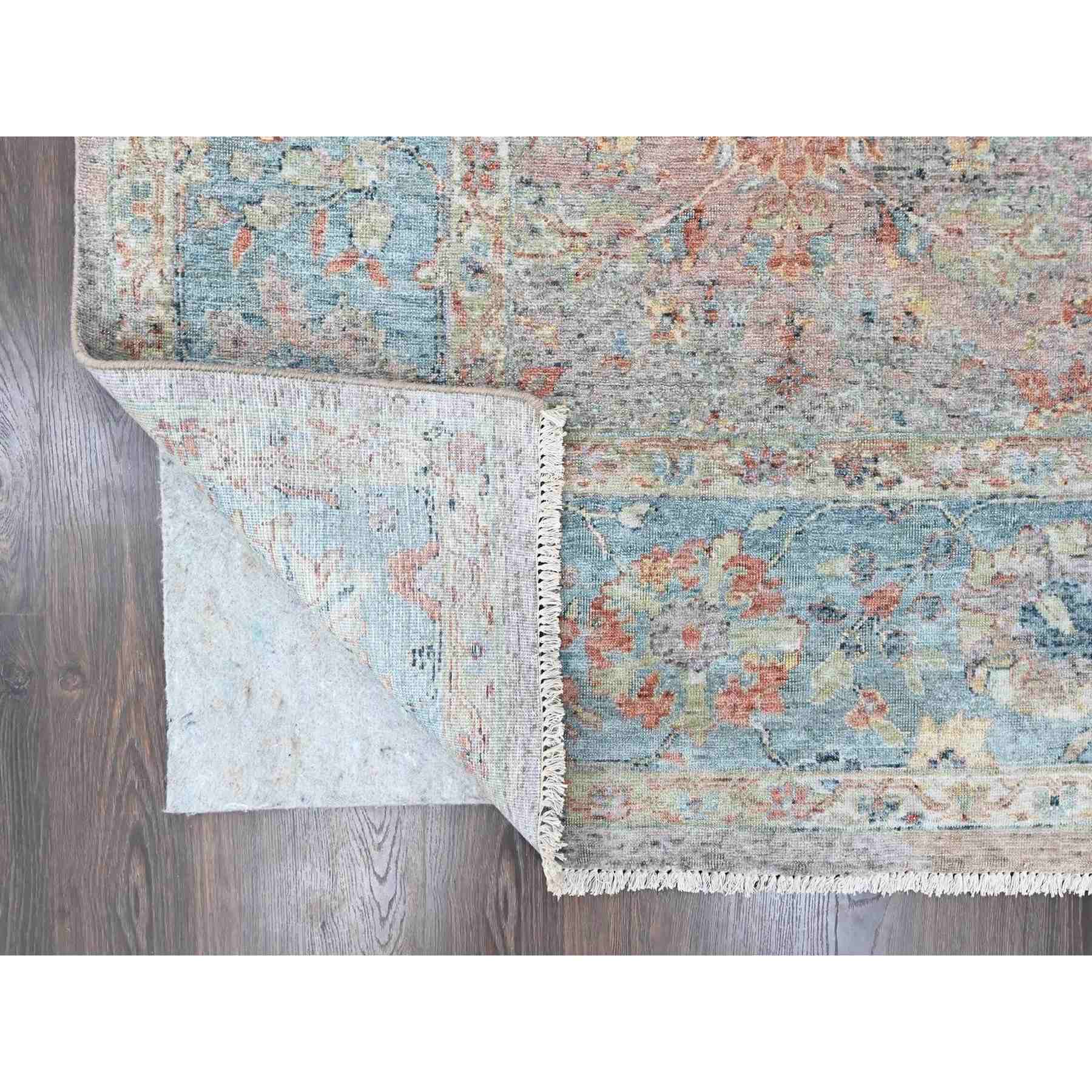 Oushak-And-Peshawar-Hand-Knotted-Rug-52710