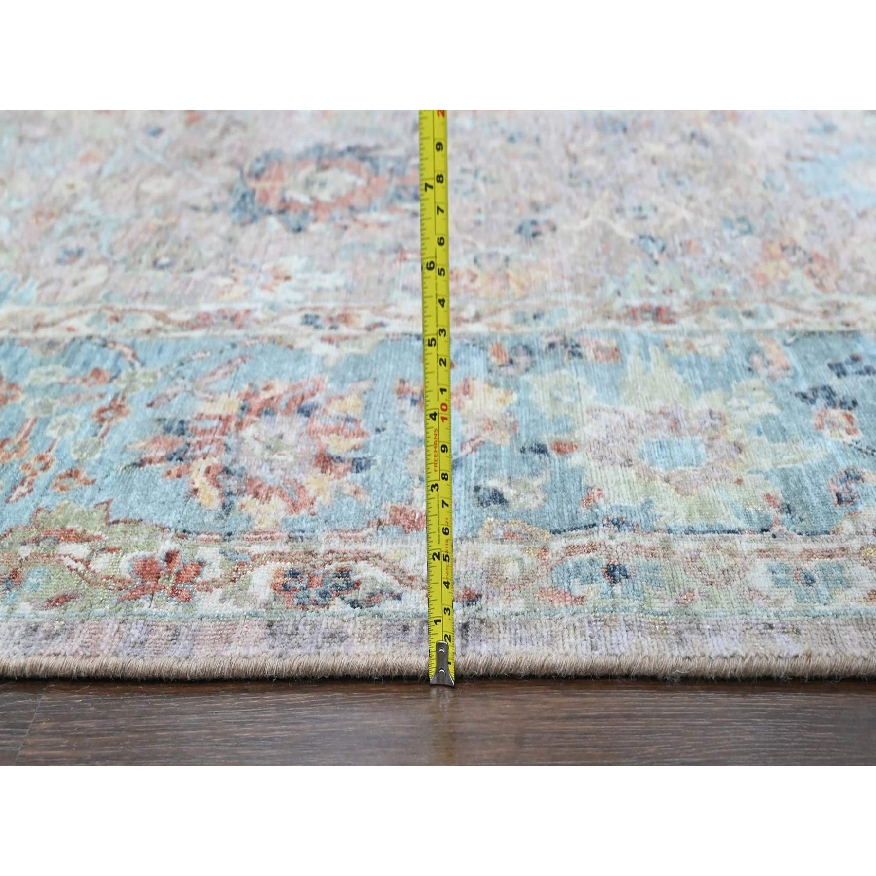 Oushak-And-Peshawar-Hand-Knotted-Rug-52710