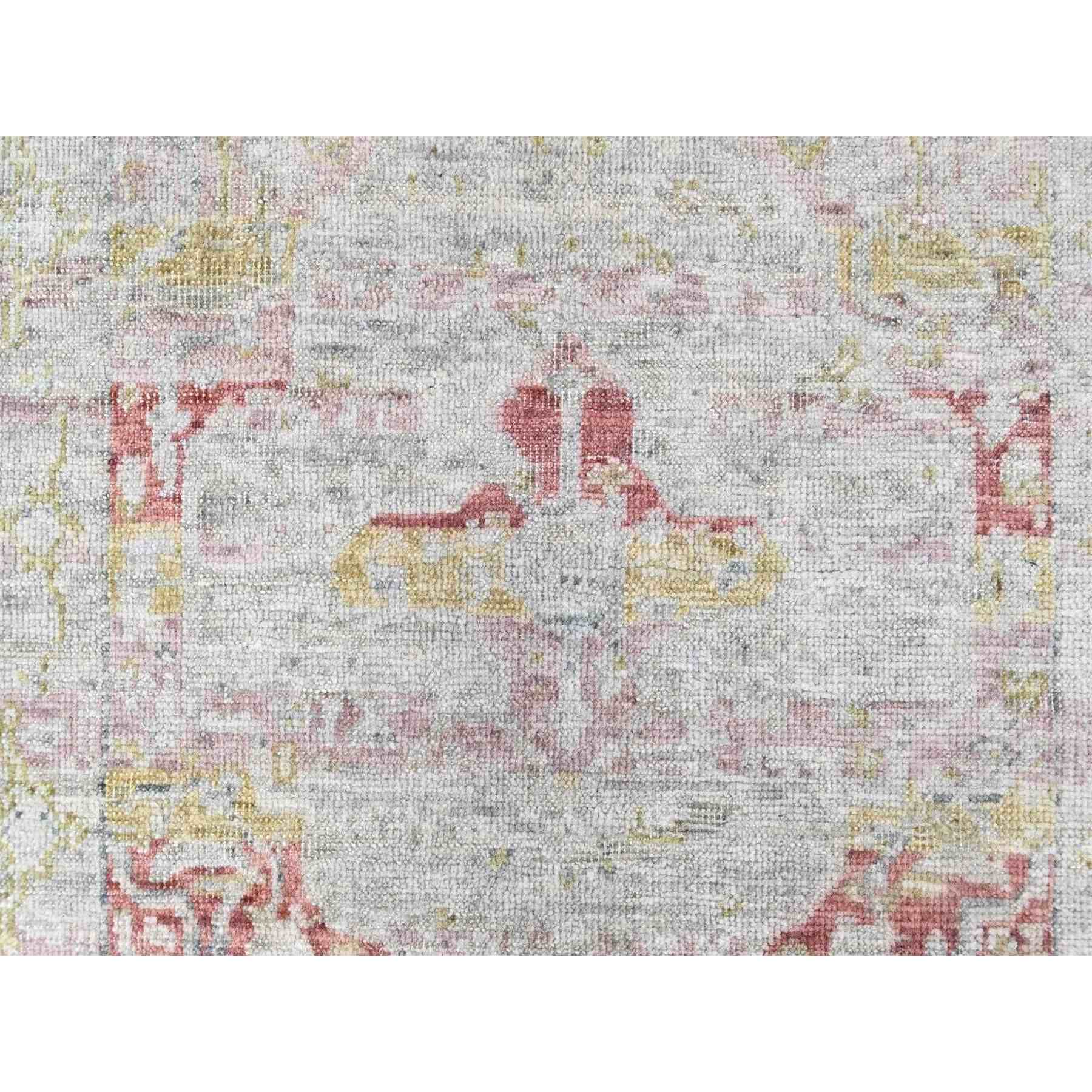 Oushak-And-Peshawar-Hand-Knotted-Rug-52765