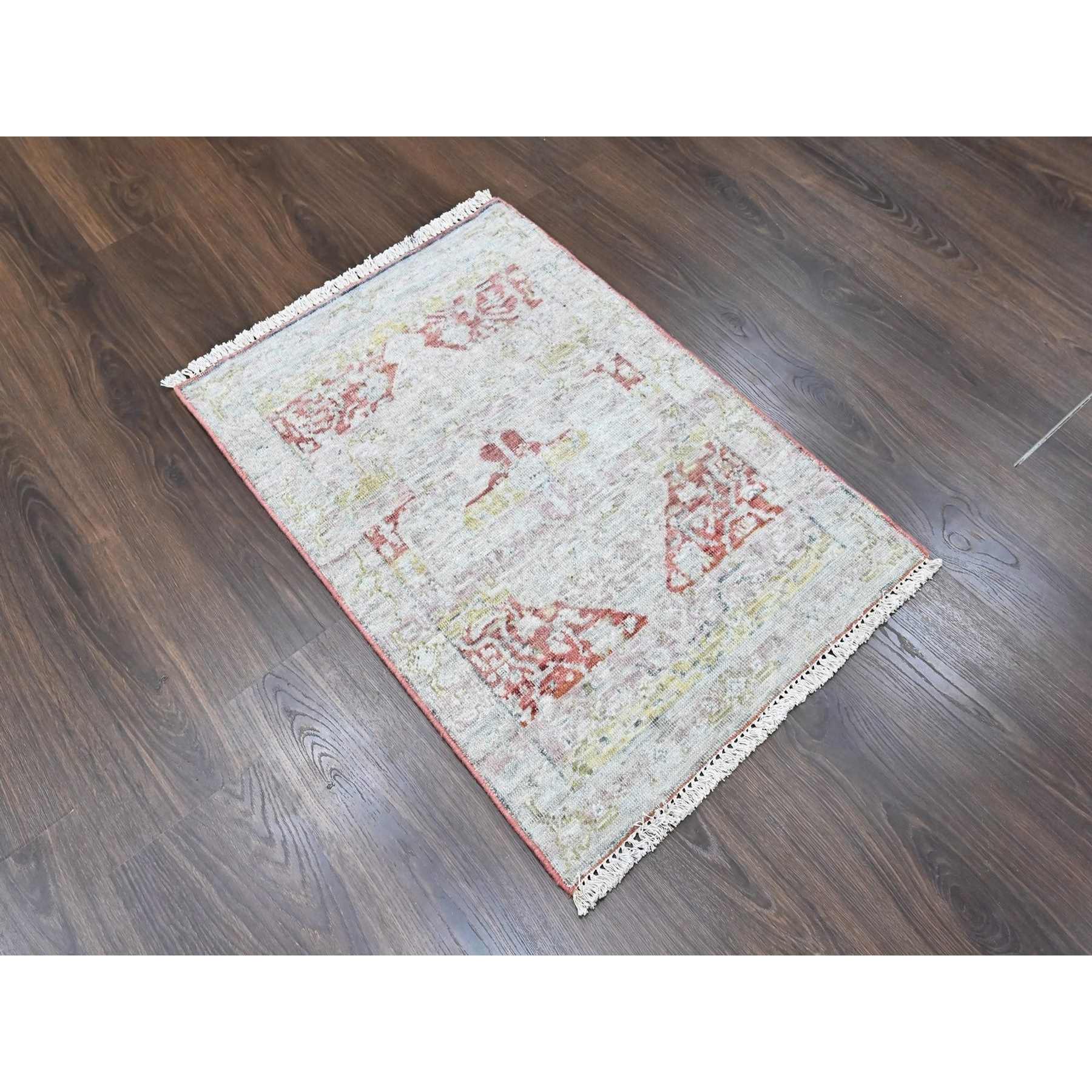 Oushak-And-Peshawar-Hand-Knotted-Rug-52770