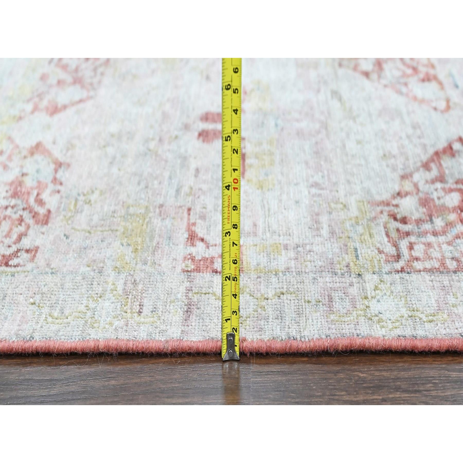 Oushak-And-Peshawar-Hand-Knotted-Rug-52770
