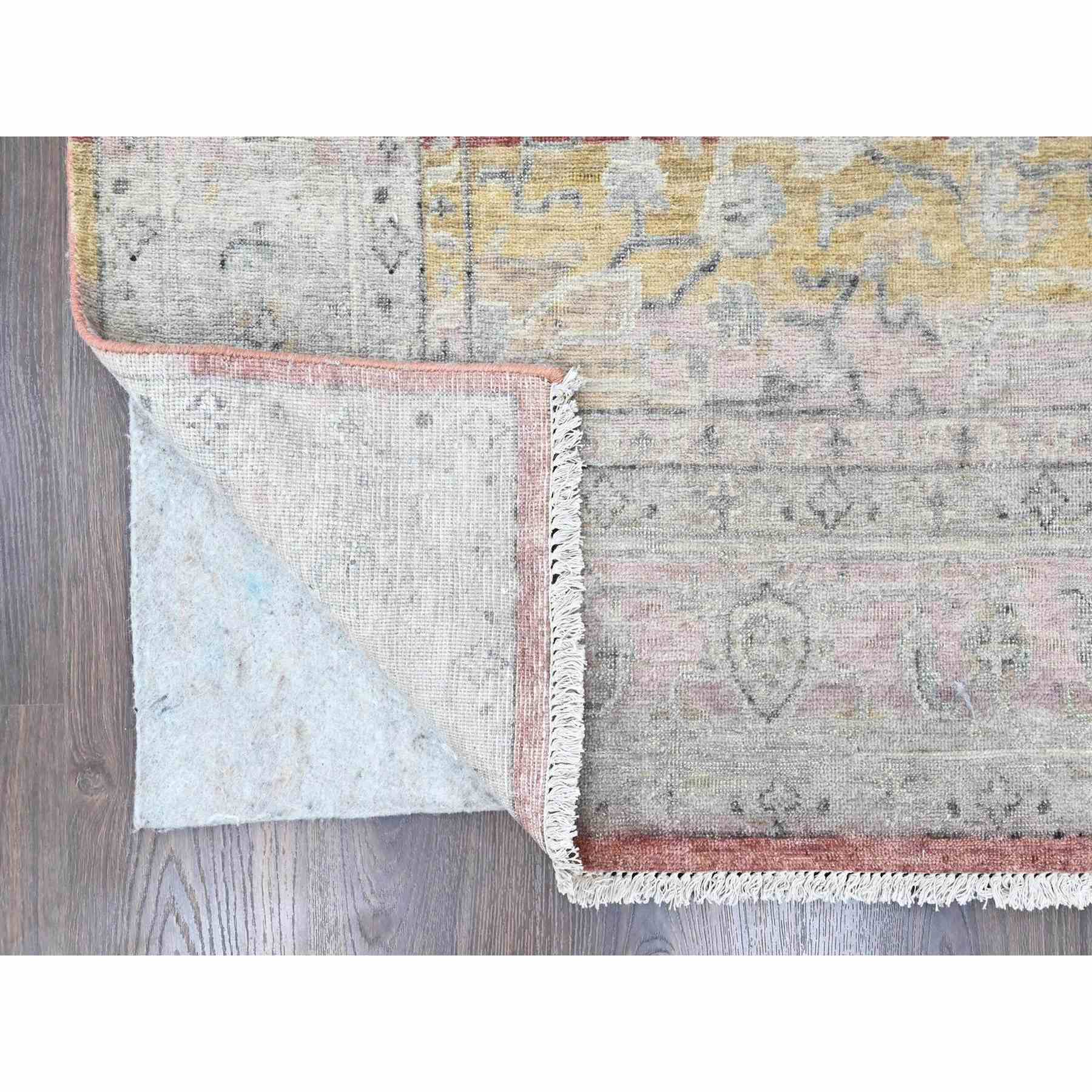Oushak-And-Peshawar-Hand-Knotted-Rug-52775