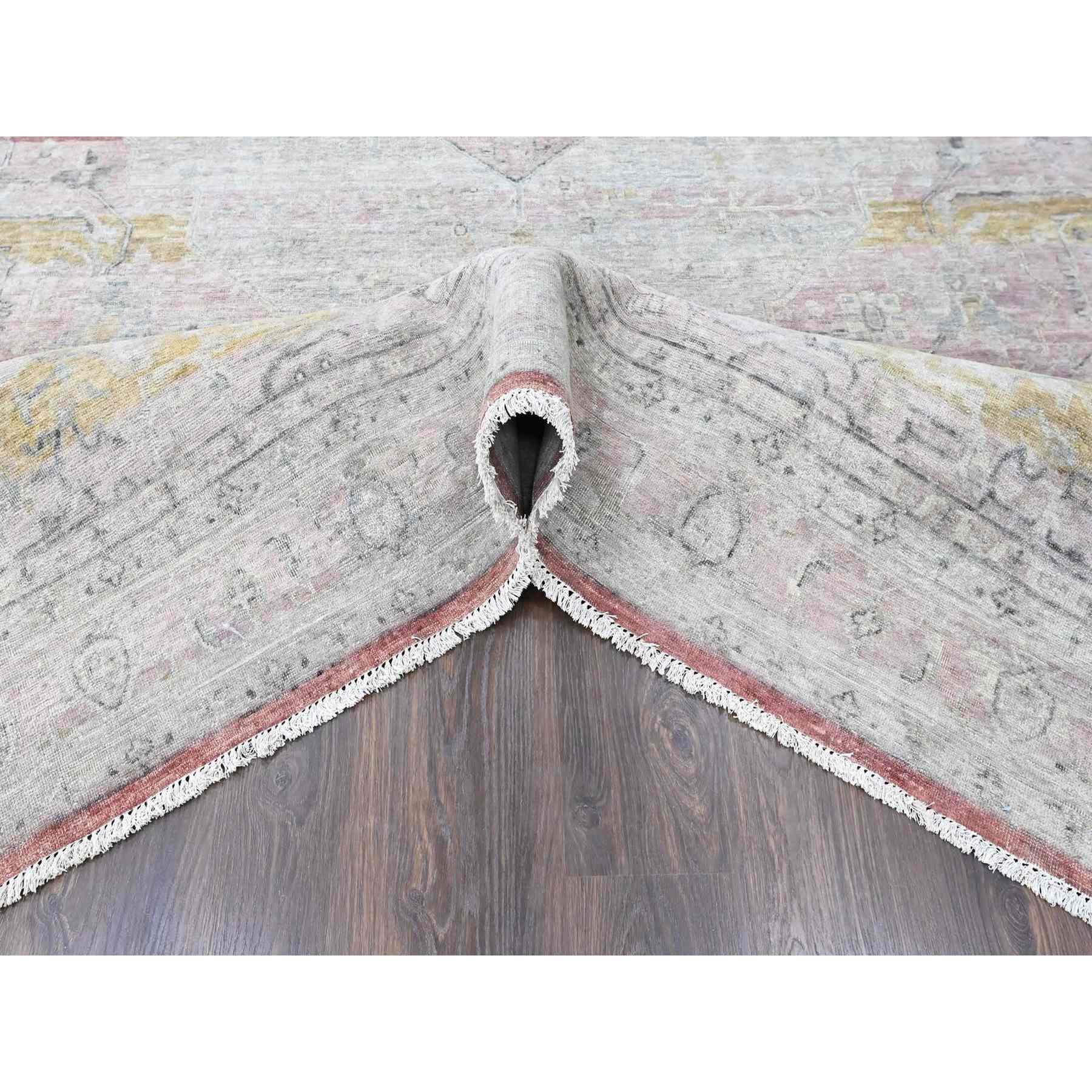 Oushak-And-Peshawar-Hand-Knotted-Rug-52775