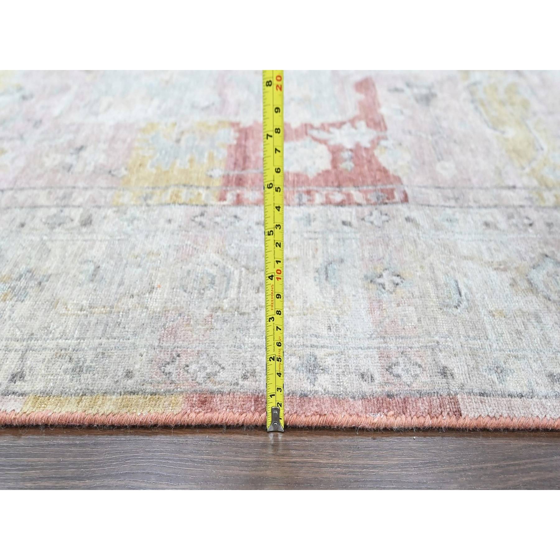 Oushak-And-Peshawar-Hand-Knotted-Rug-52775