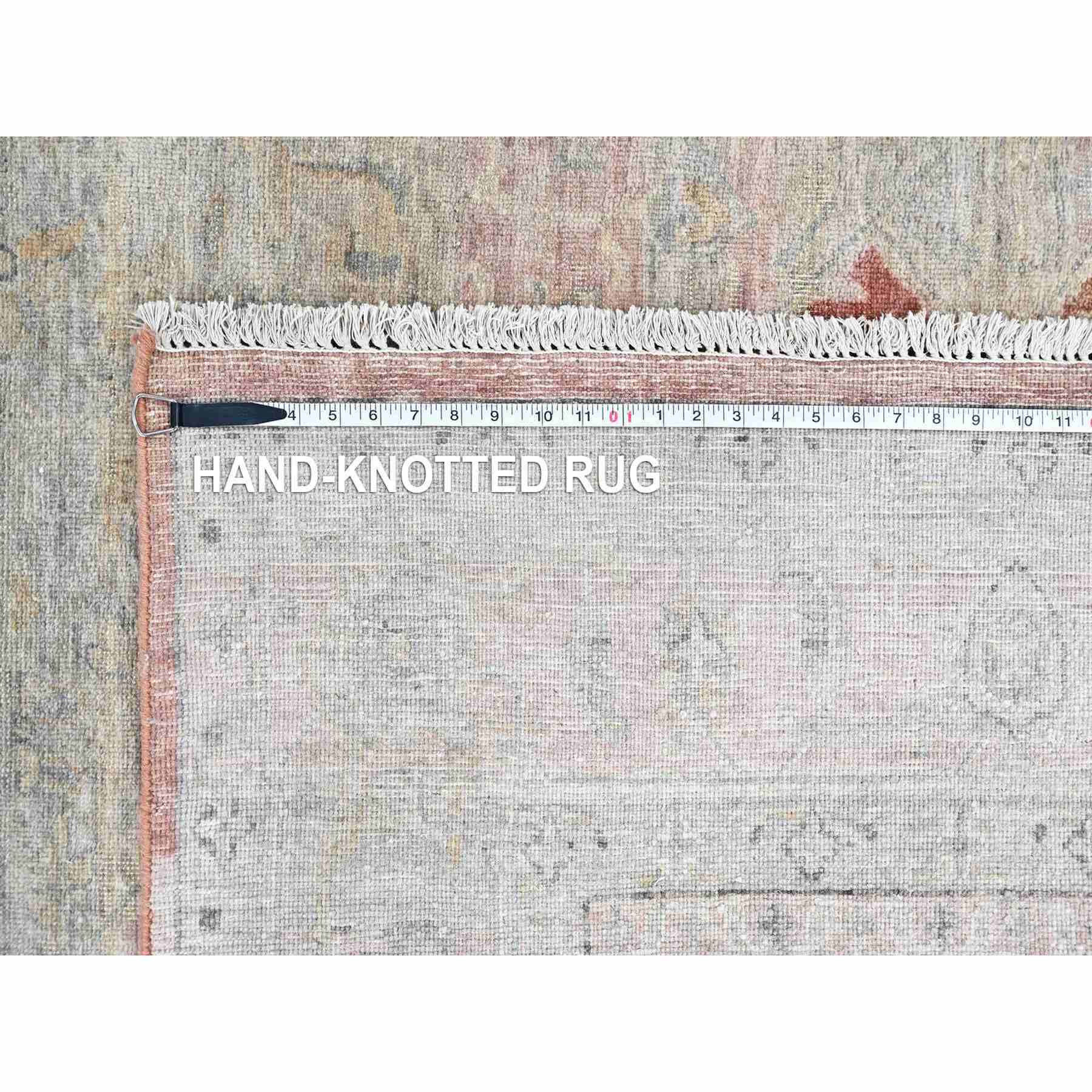 Oushak-And-Peshawar-Hand-Knotted-Rug-52775